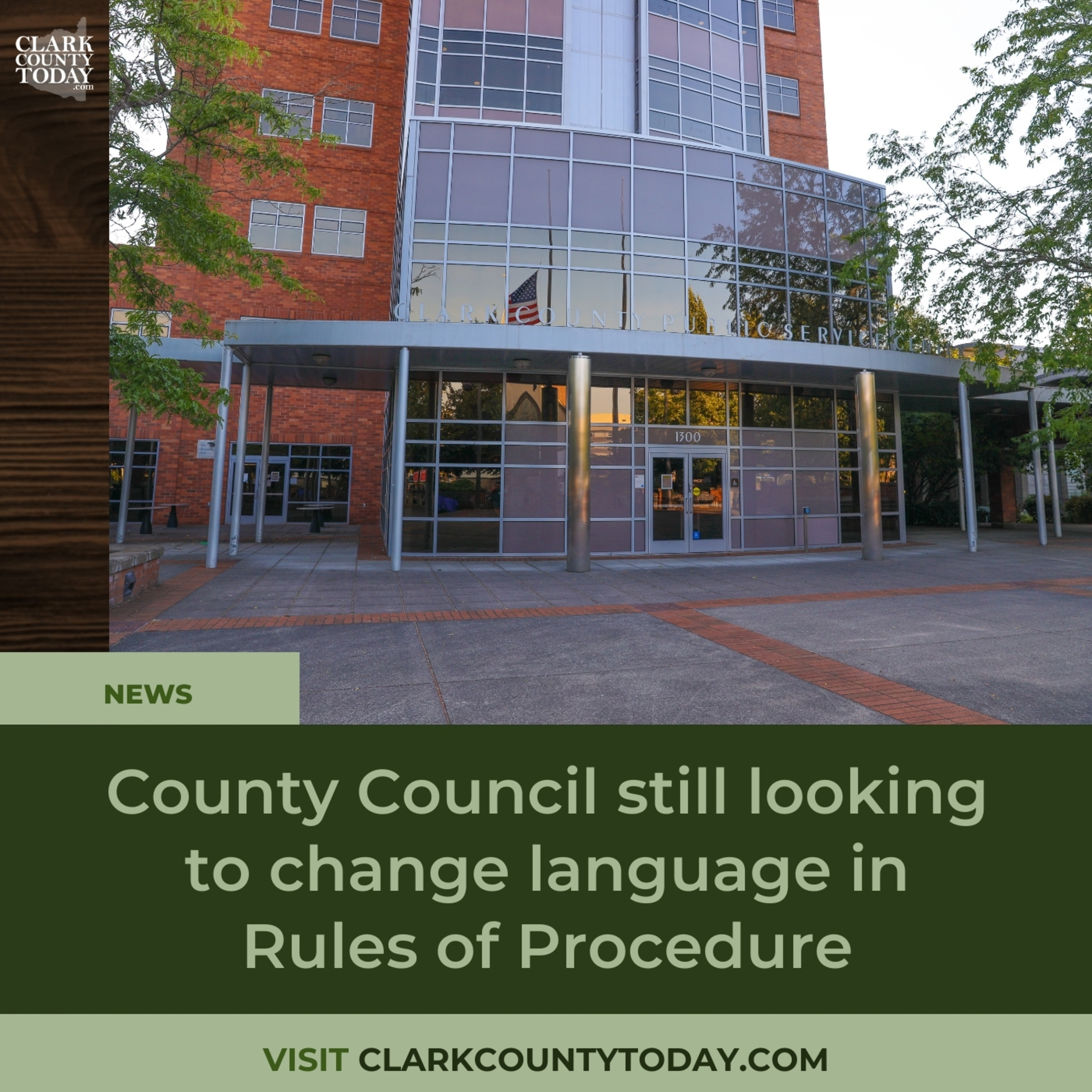 County Council still looking to change language in Rules of Procedure episode artwork