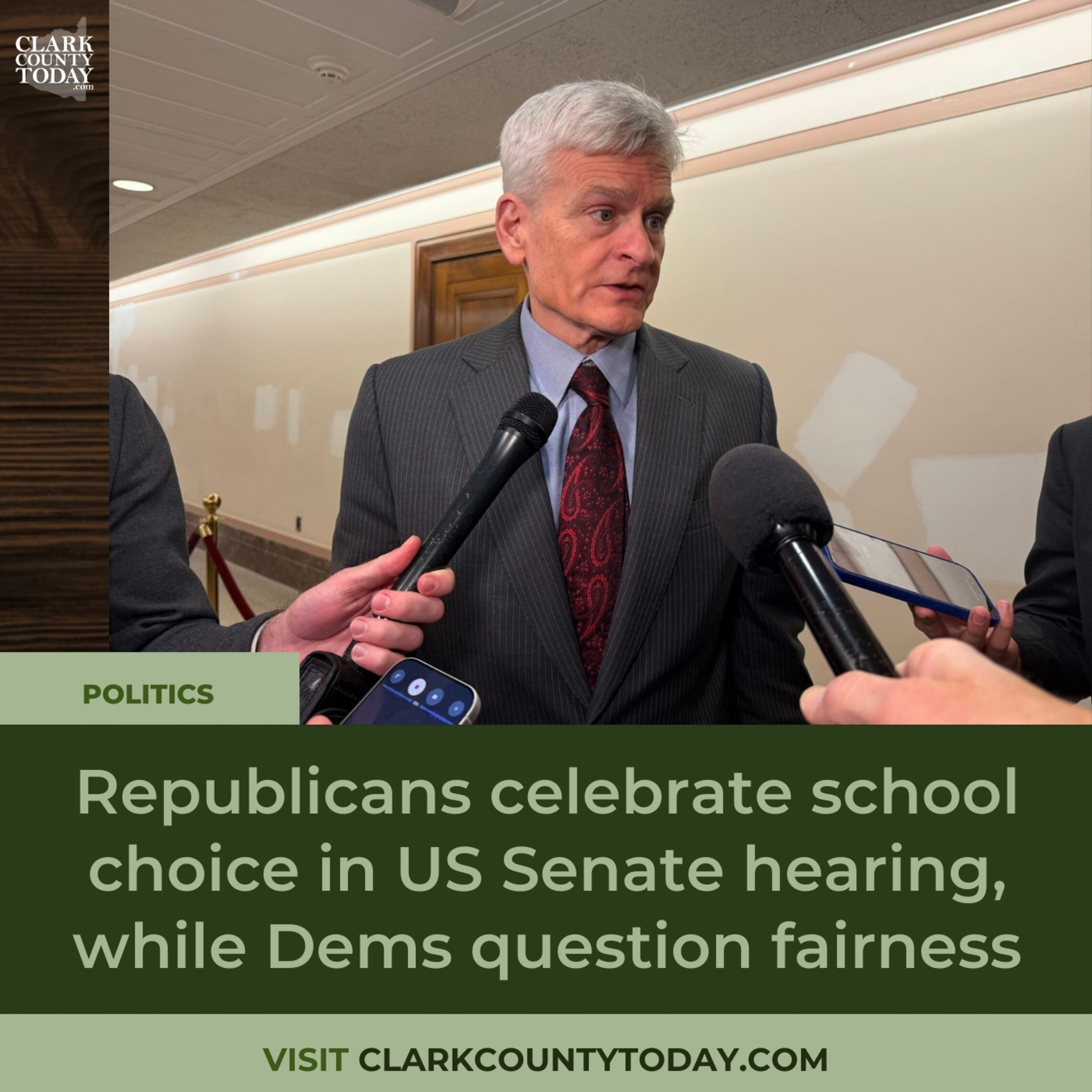 Republicans celebrate school choice in US Senate hearing, while Dems question fairness episode artwork