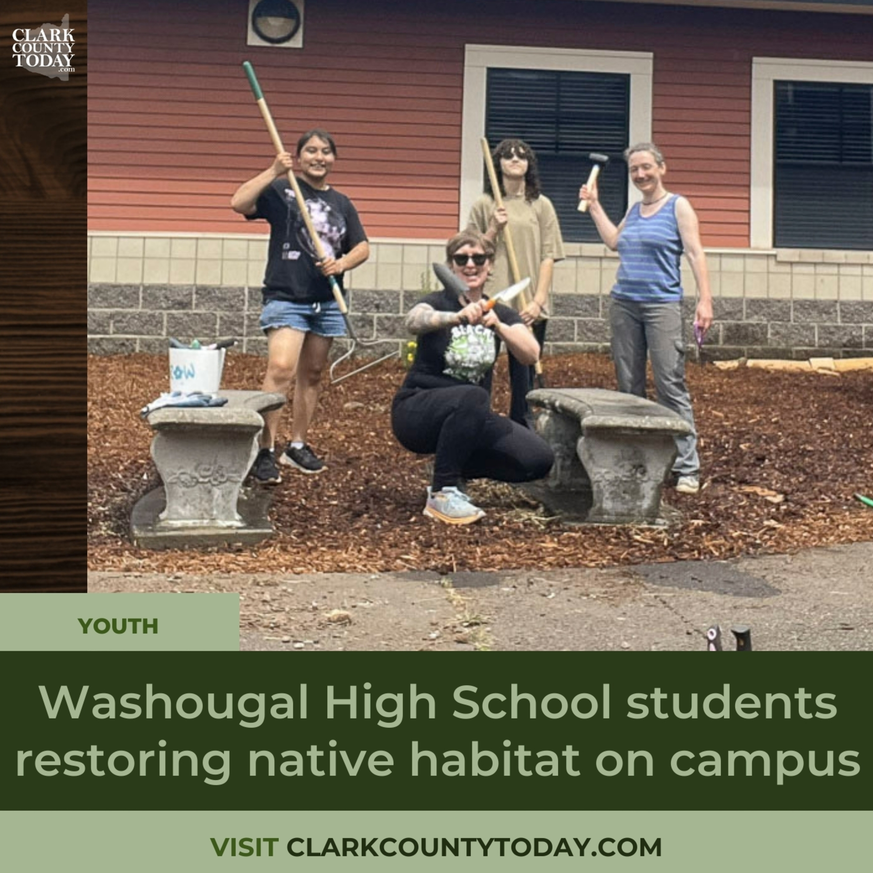 Washougal High School students restoring native habitat on campus episode artwork