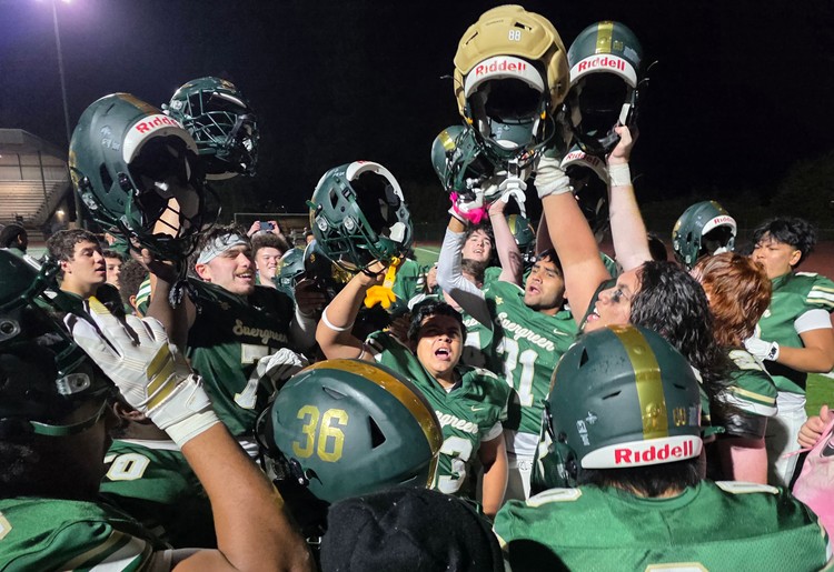 Evergreen improved to 3-1 on Friday night.
