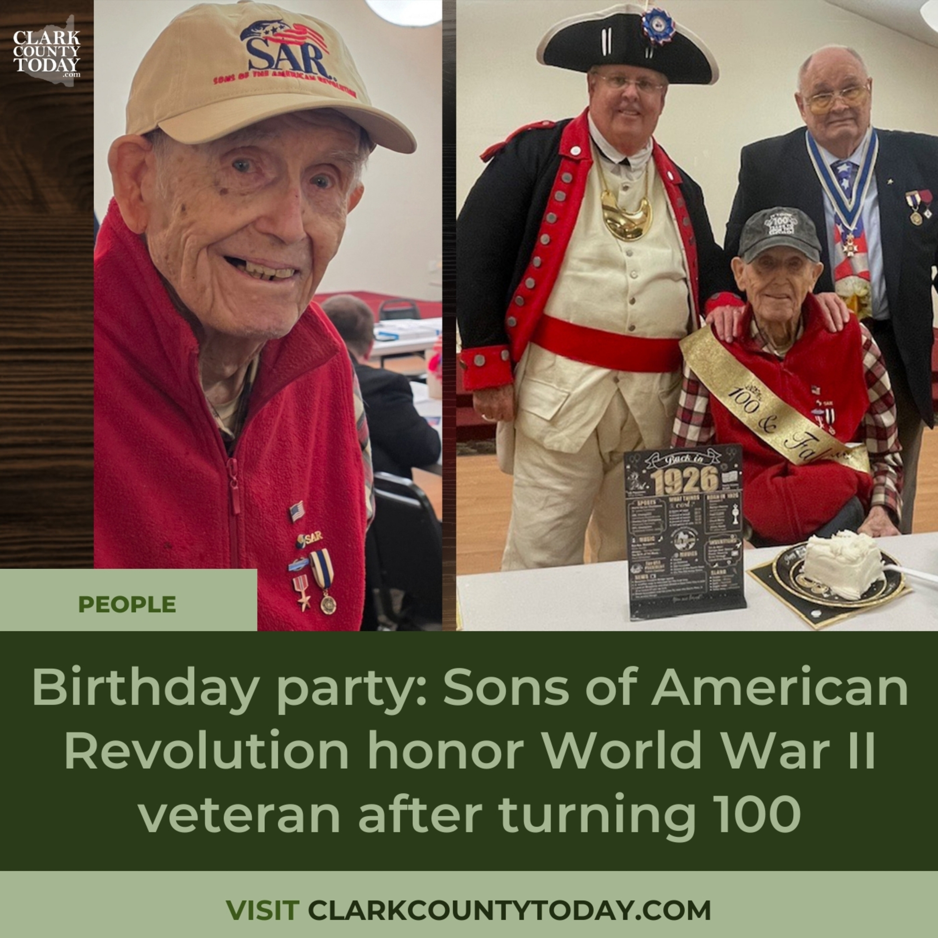 Birthday party: Sons of American Revolution honor World War II veteran after turning 100 episode artwork