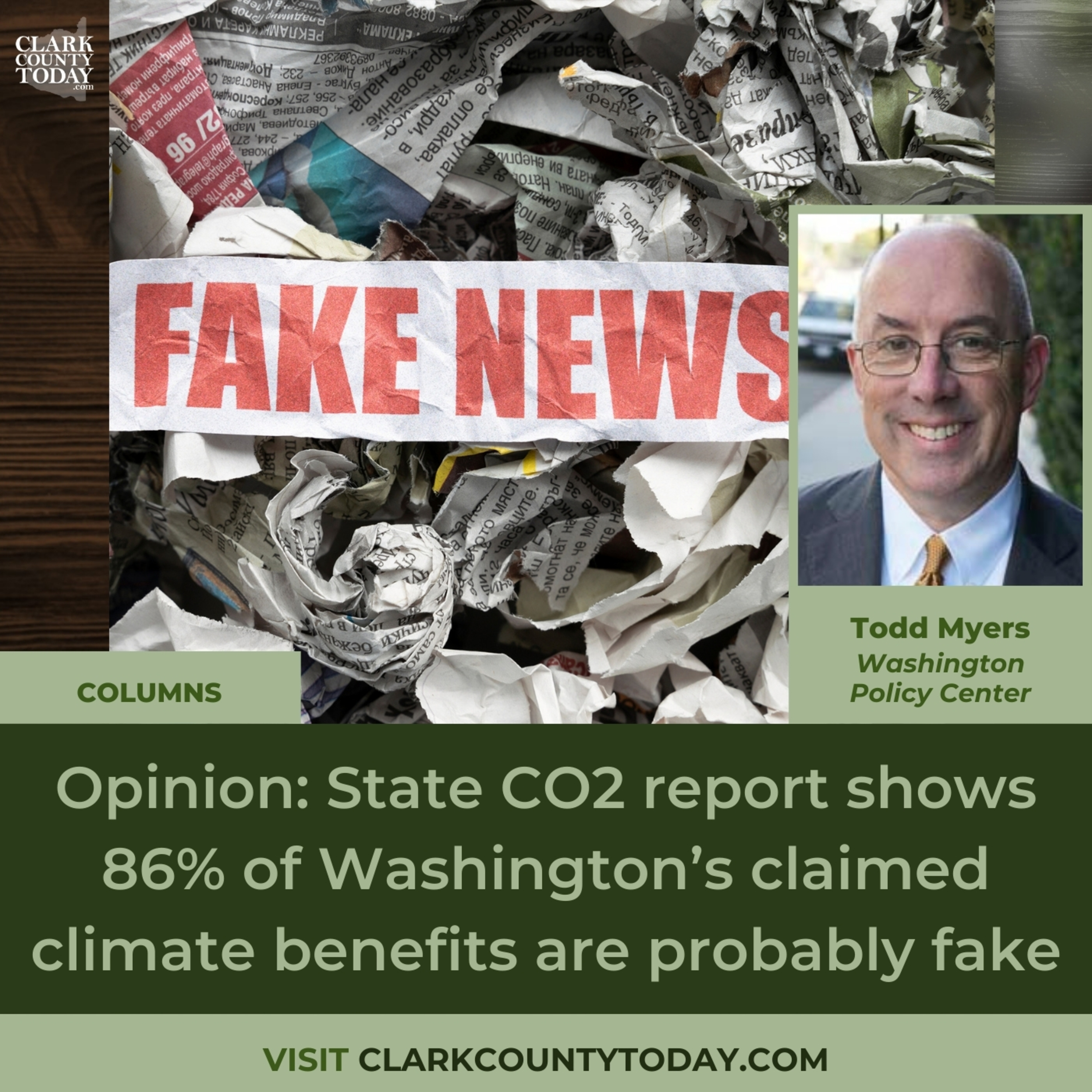 Opinion: State CO2 report shows 86% of Washington’s claimed climate benefits are probably fake episode artwork