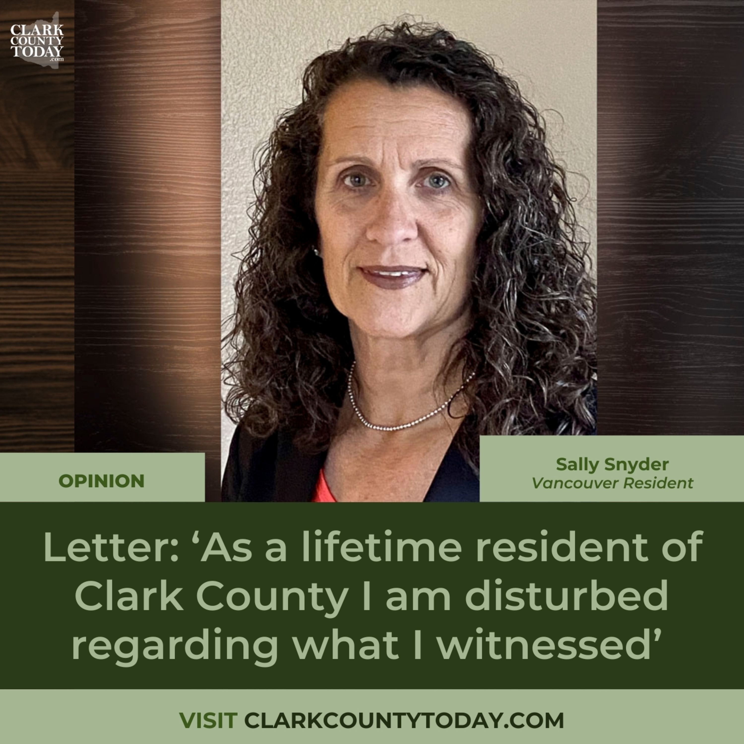 Letter: ‘As a lifetime resident of Clark County I am disturbed regarding what I witnessed’ episode artwork