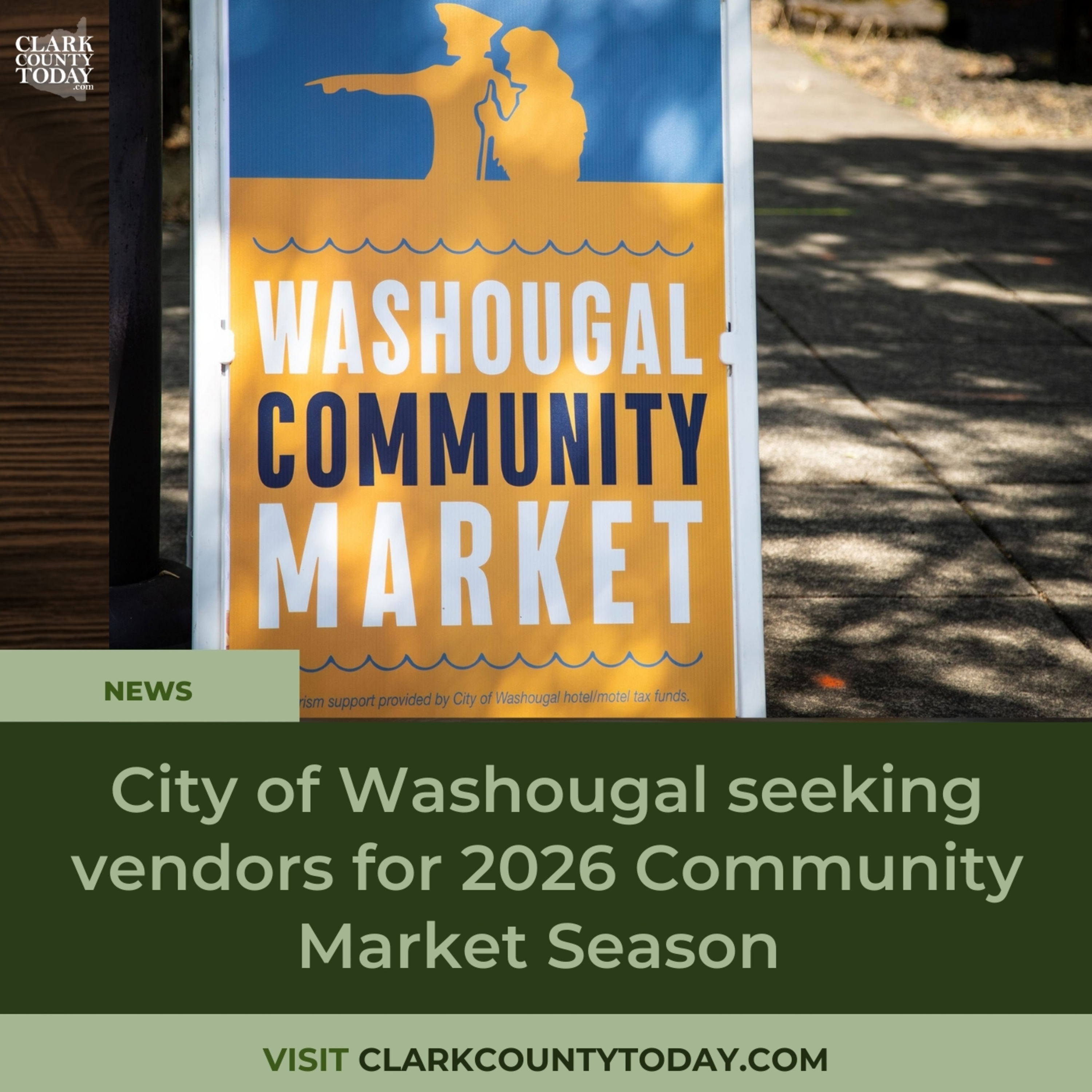 Washougal opens vendor applications for expanded 2026 Community Market episode artwork