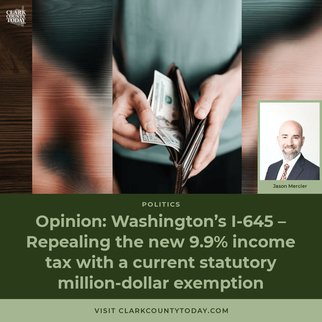 Audio artwork for “I-645: Should Washington Repeal Its New 9.9% Income Tax?”