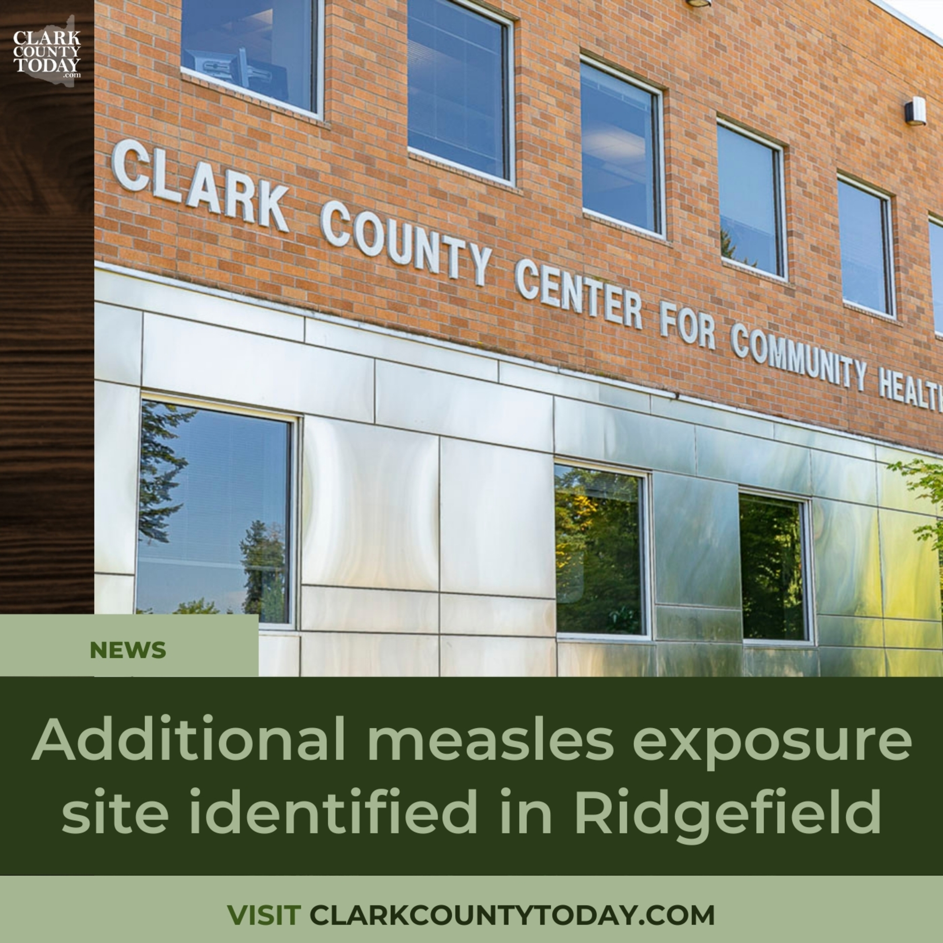 Additional measles exposure site identified in Ridgefield episode artwork