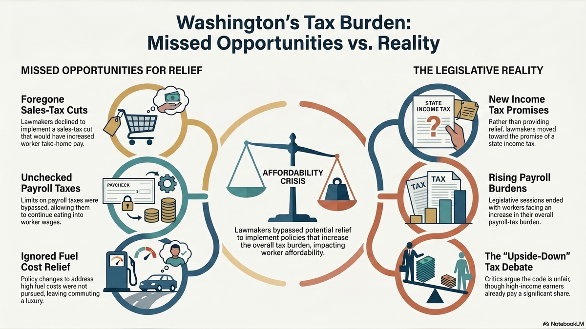 Opinion: Workers needed tax relief, but Olympia gave them something else