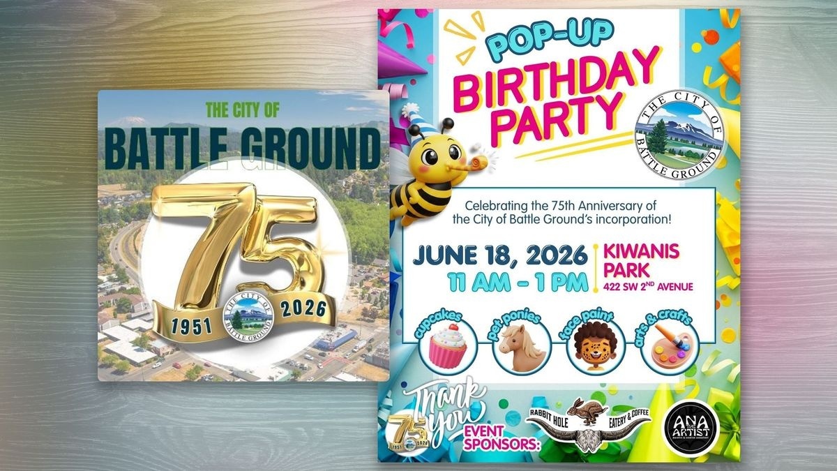 Area residents invited to celebrate Battle Ground’s 75th Birthday