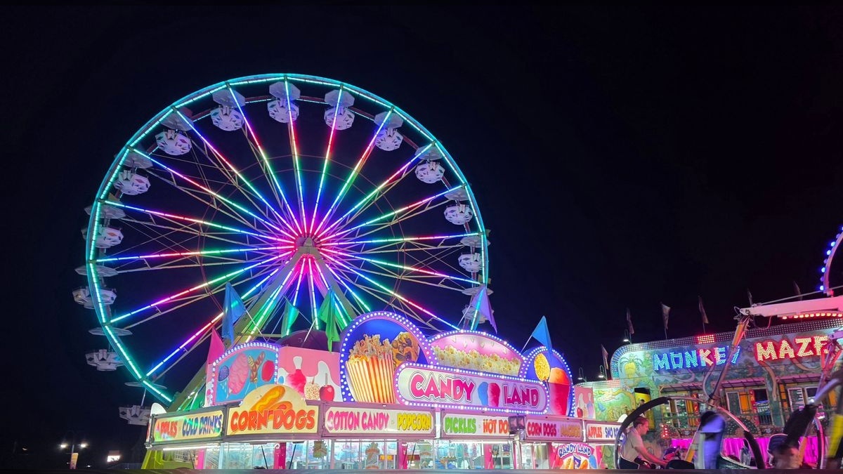 Images: Clark County Fair — After Dark