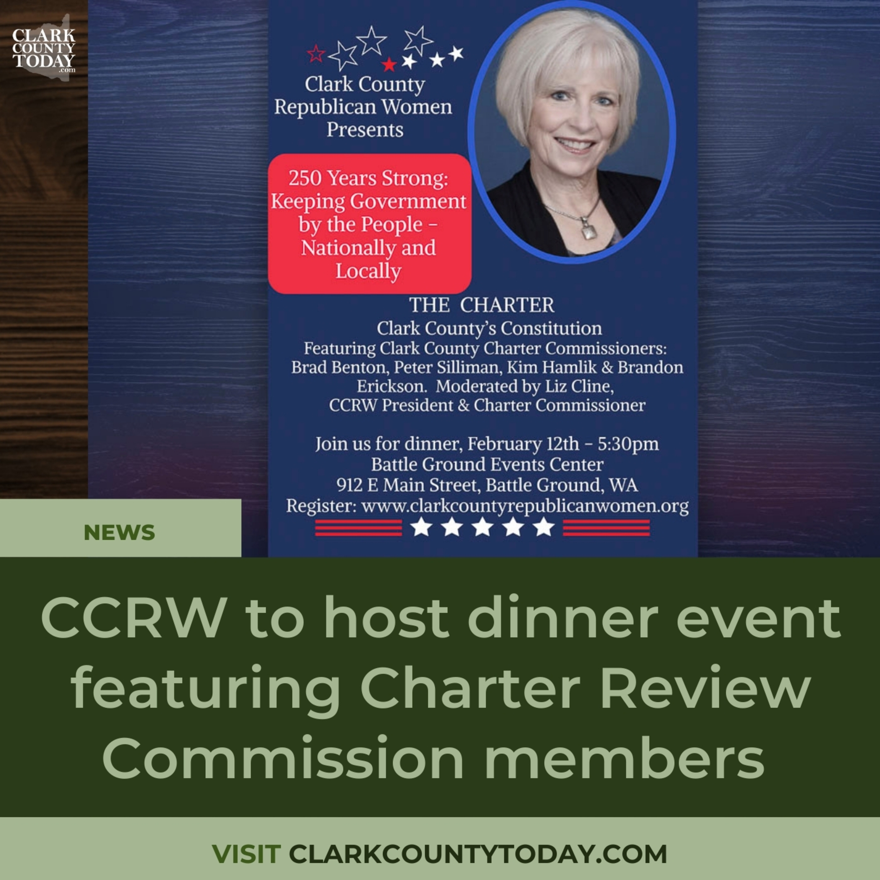 CCRW to host dinner event featuring Charter Review Commission members episode artwork
