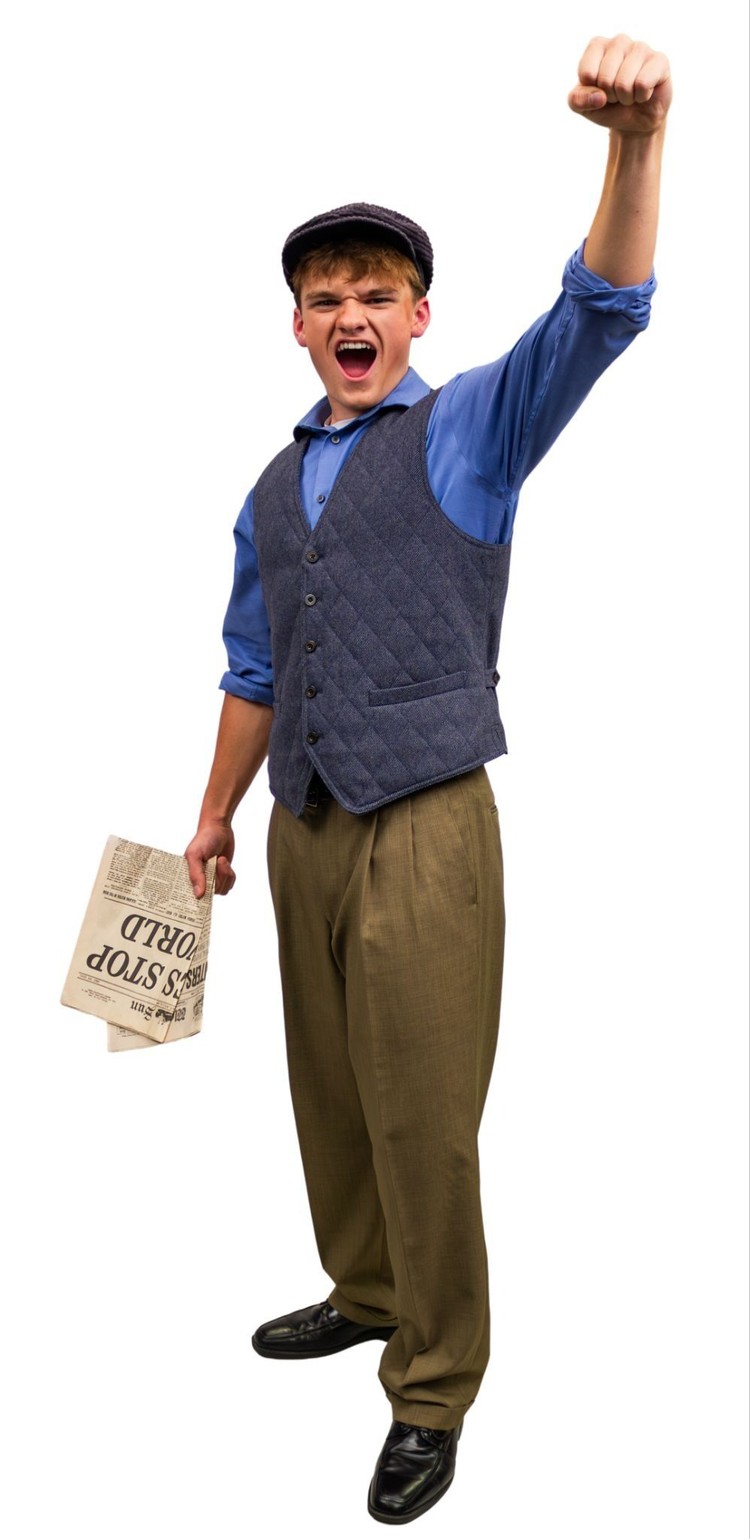 Cason Peirce is Jack Kelly in Newsies