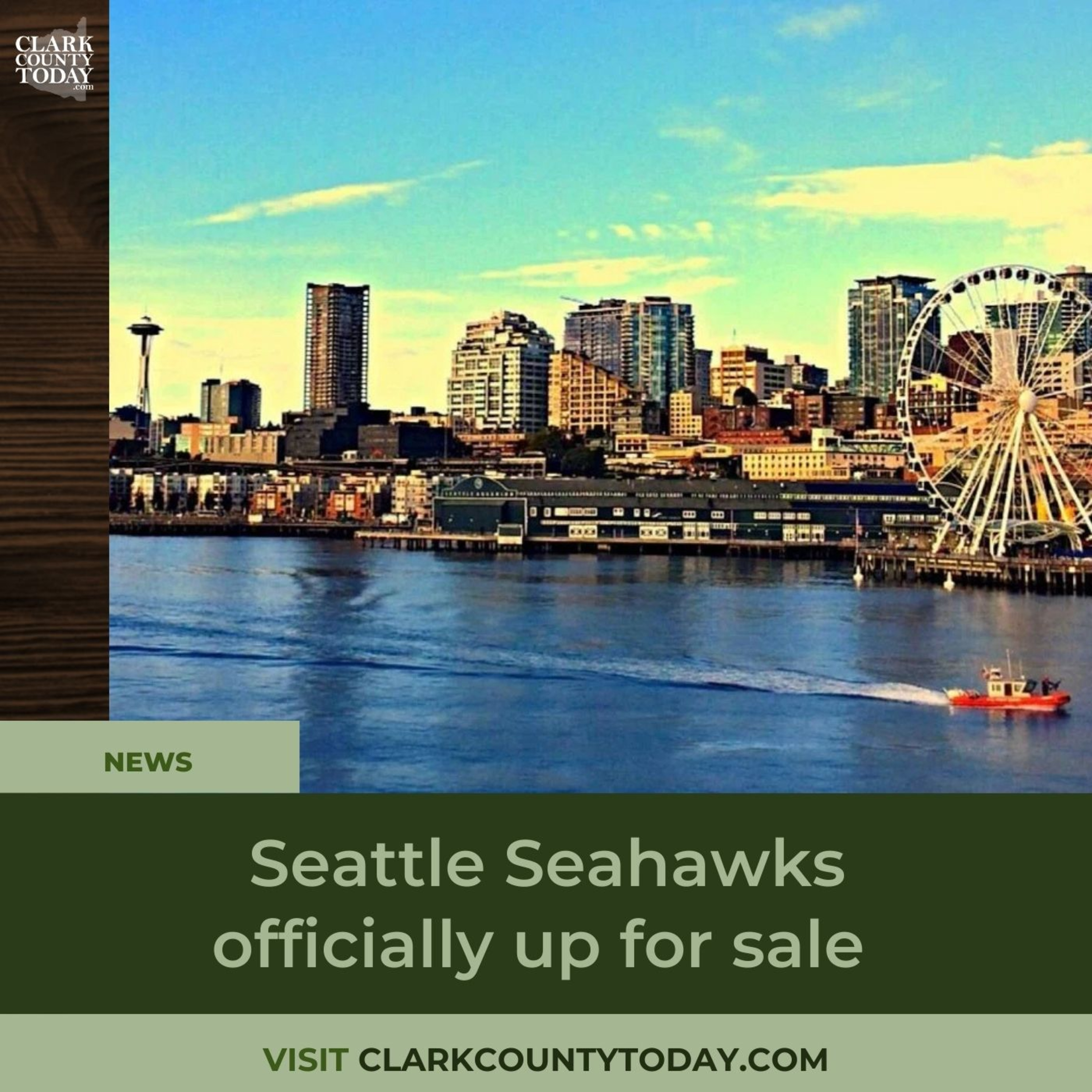 Seattle Seahawks officially up for sale episode artwork