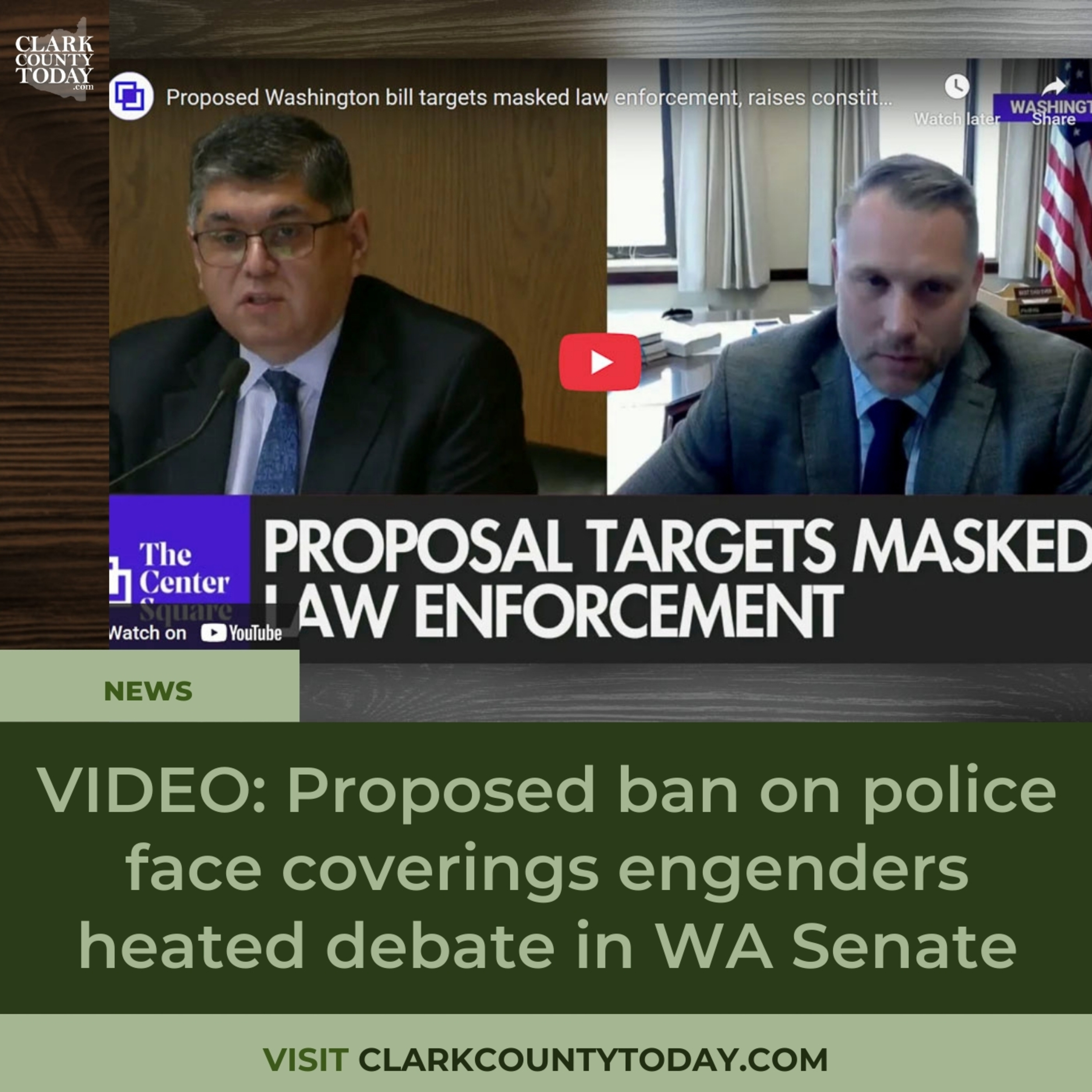 VIDEO: Proposed ban on police face coverings engenders heated debate in WA Senate episode artwork