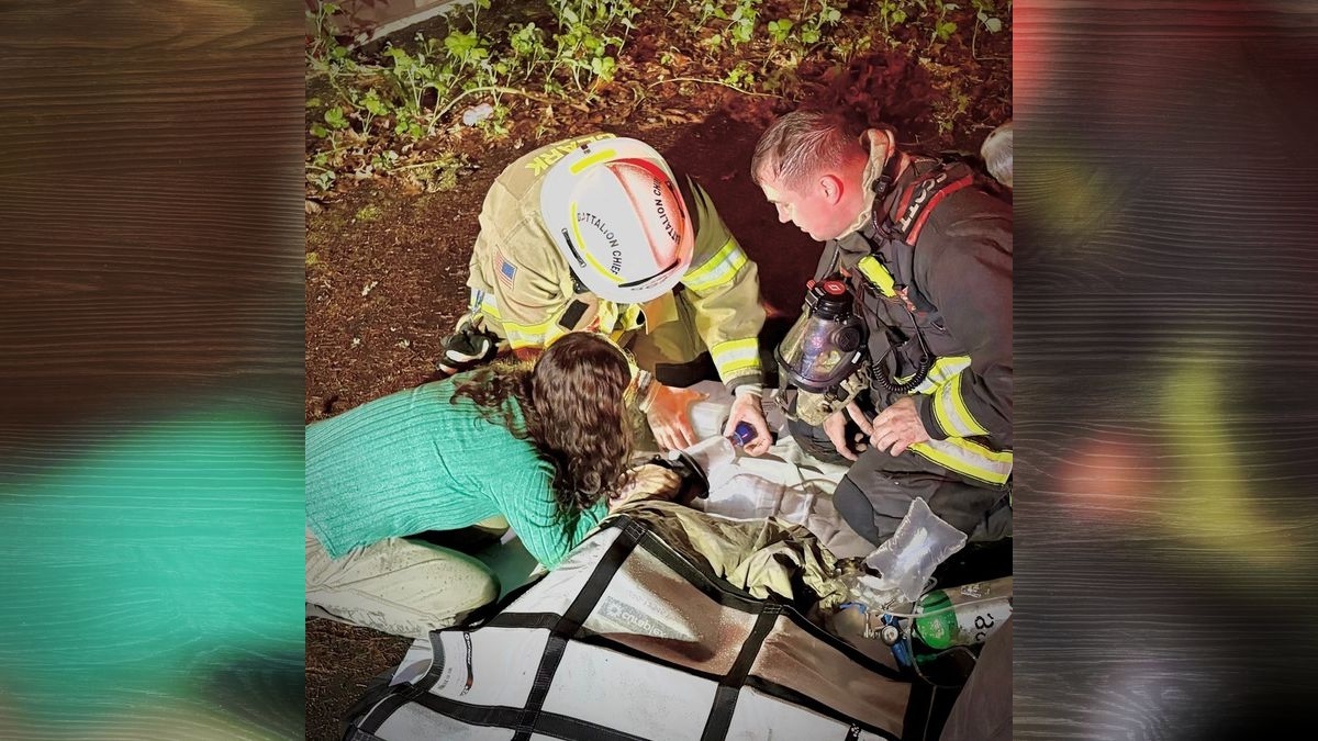 Late-night house fire prompts pet rescue effort