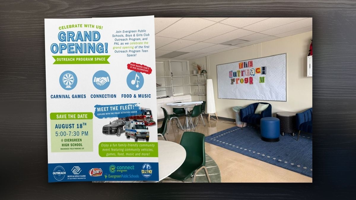 Boys & Girls Clubs of Southwest Washington opens first-ever Dedicated Outreach Space in Evergreen Public Schools