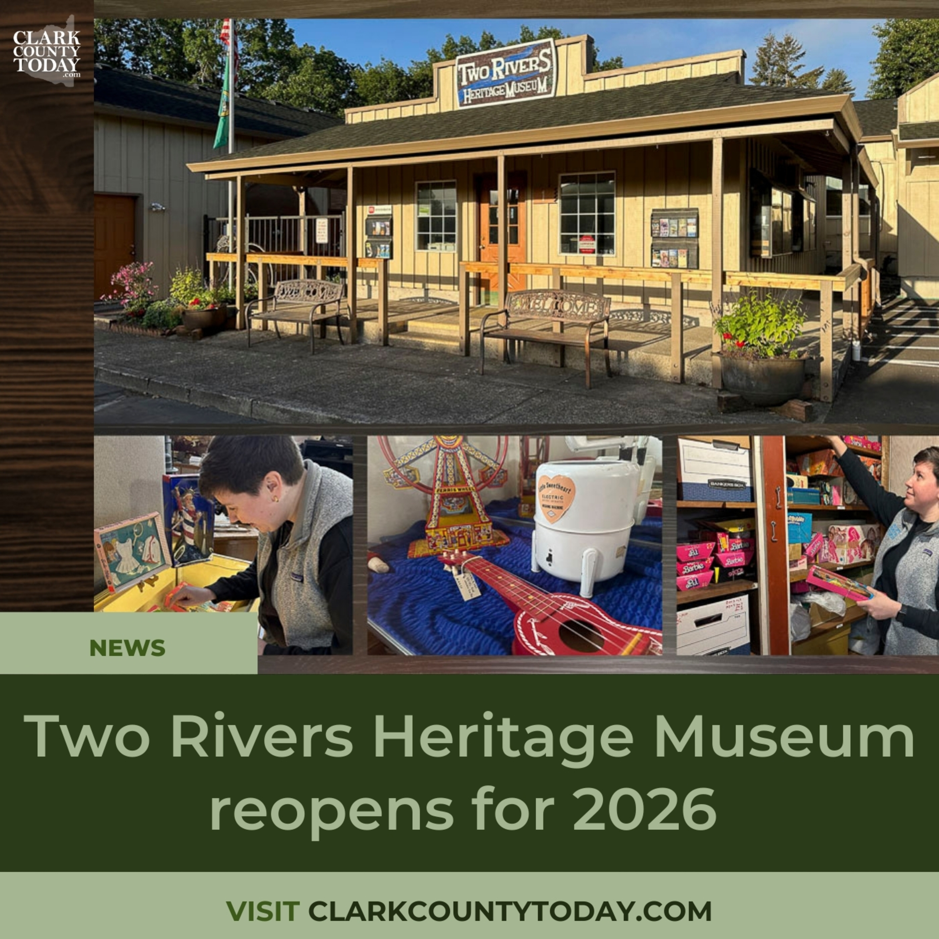 Two Rivers Heritage Museum reopens for 2026 episode artwork