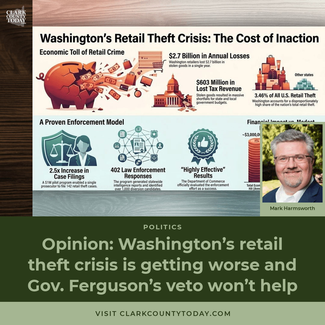 Ferguson's veto undermines Washington's retail theft fight episode artwork
