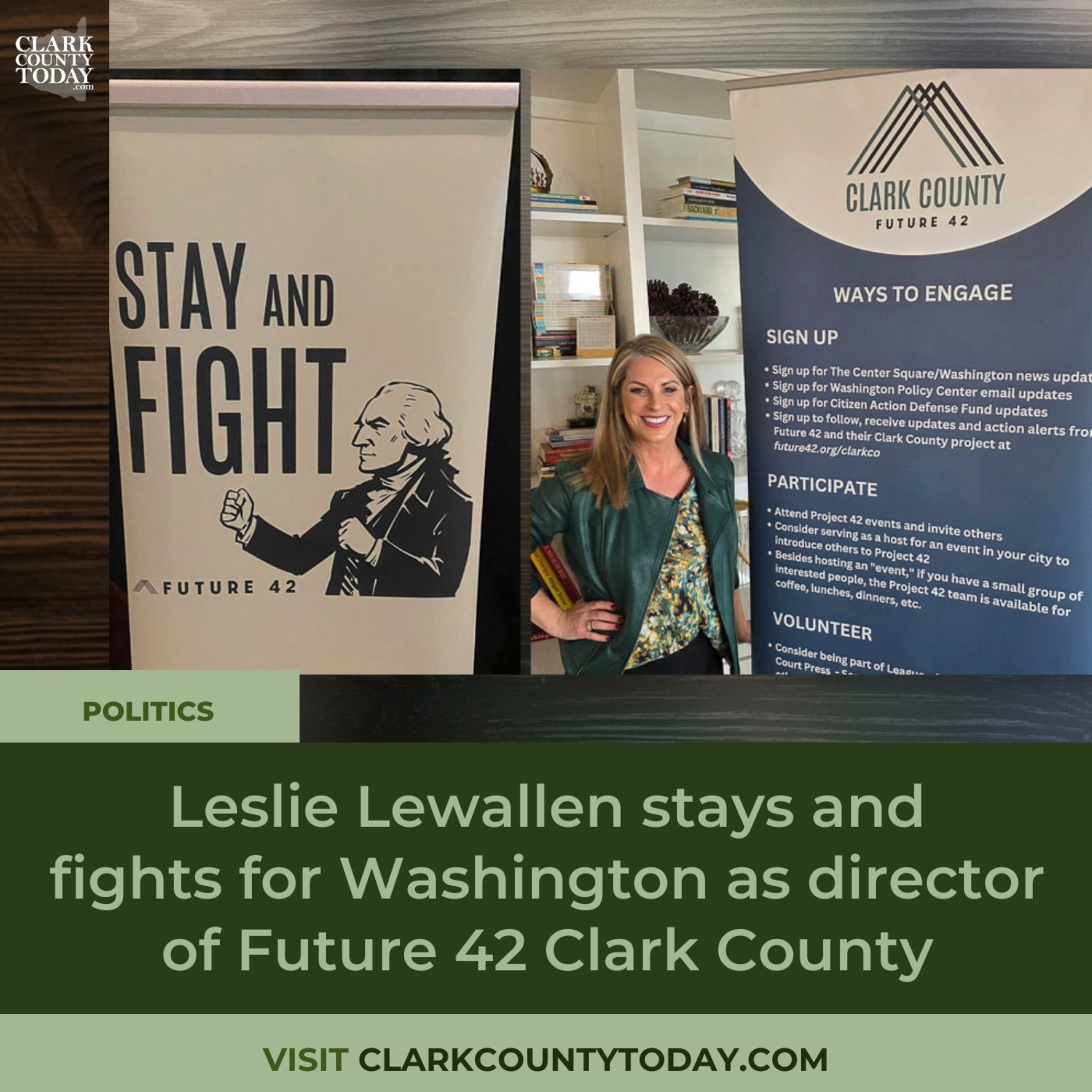 Leslie Lewallen stays and fights for Washington as director of Future 42 Clark County episode artwork