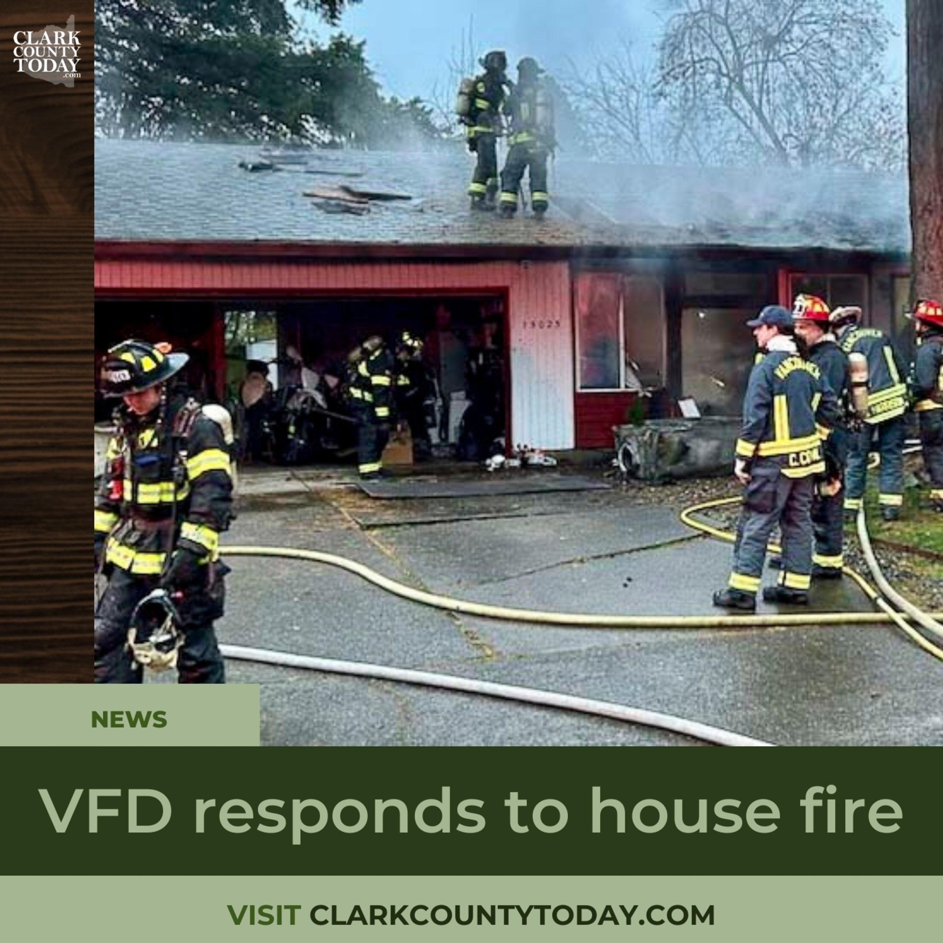 VFD responds to house fire
