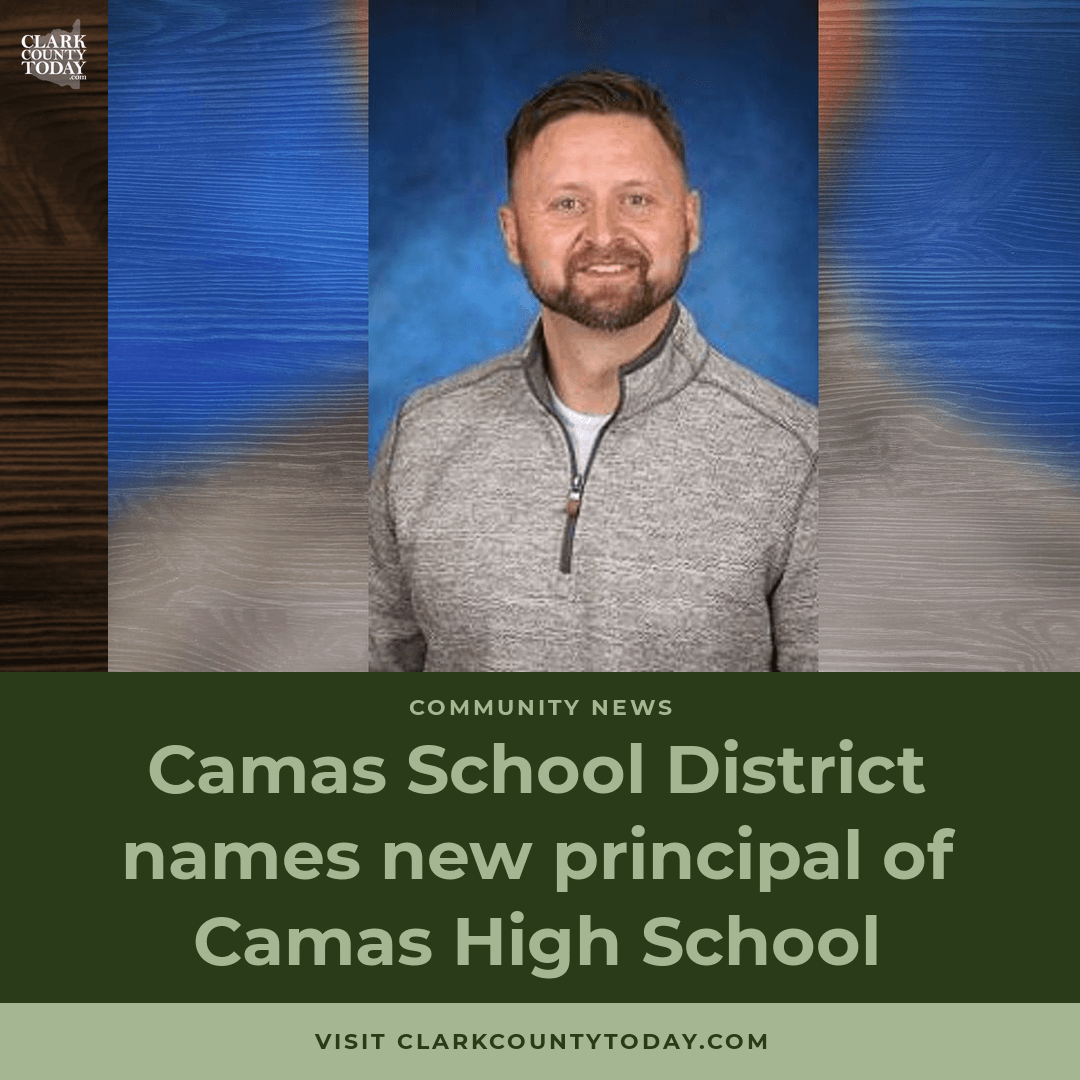 Travis Drake Named New Camas High School Principal