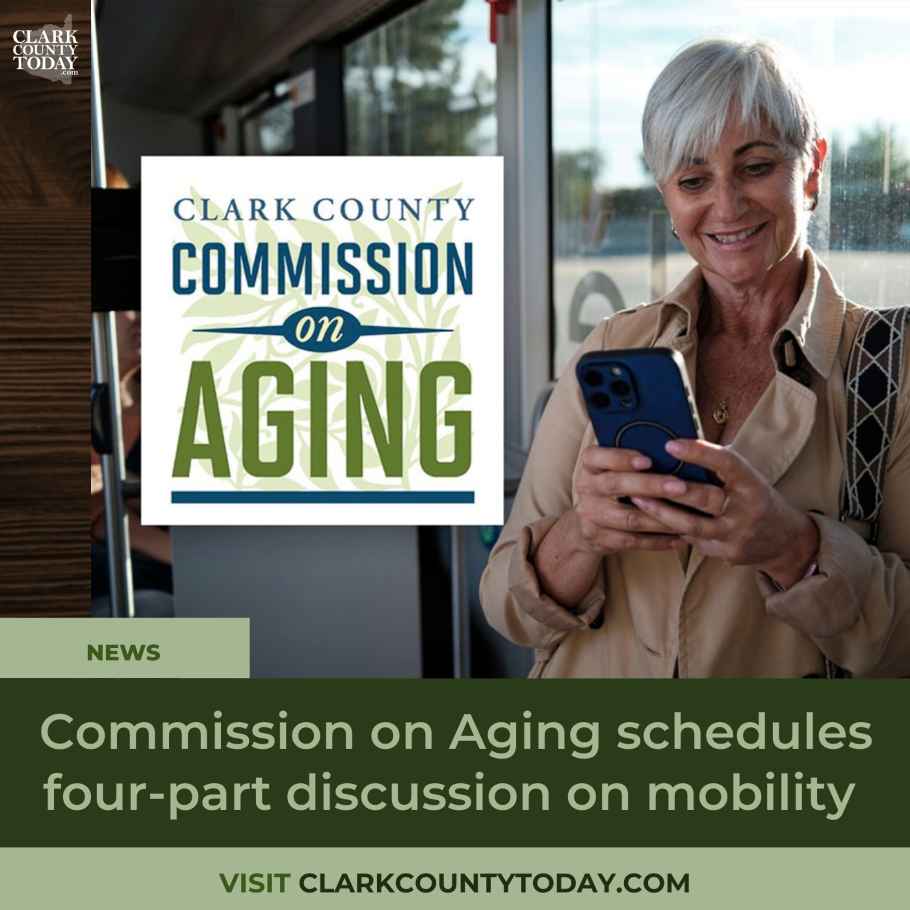 Commission on Aging schedules four-part discussion on mobility episode artwork