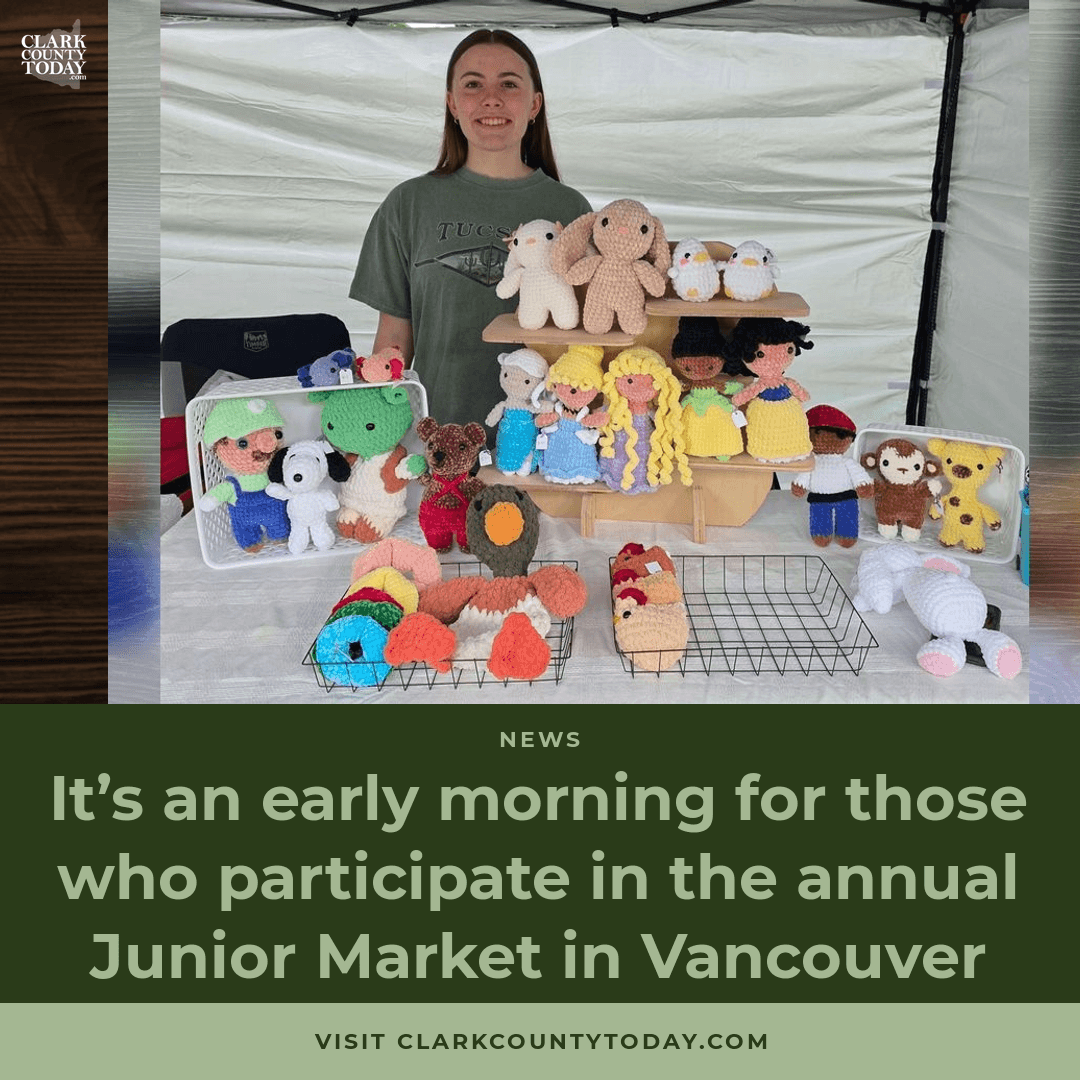 Young Entrepreneurs Fill Esther Short Park for Junior Market