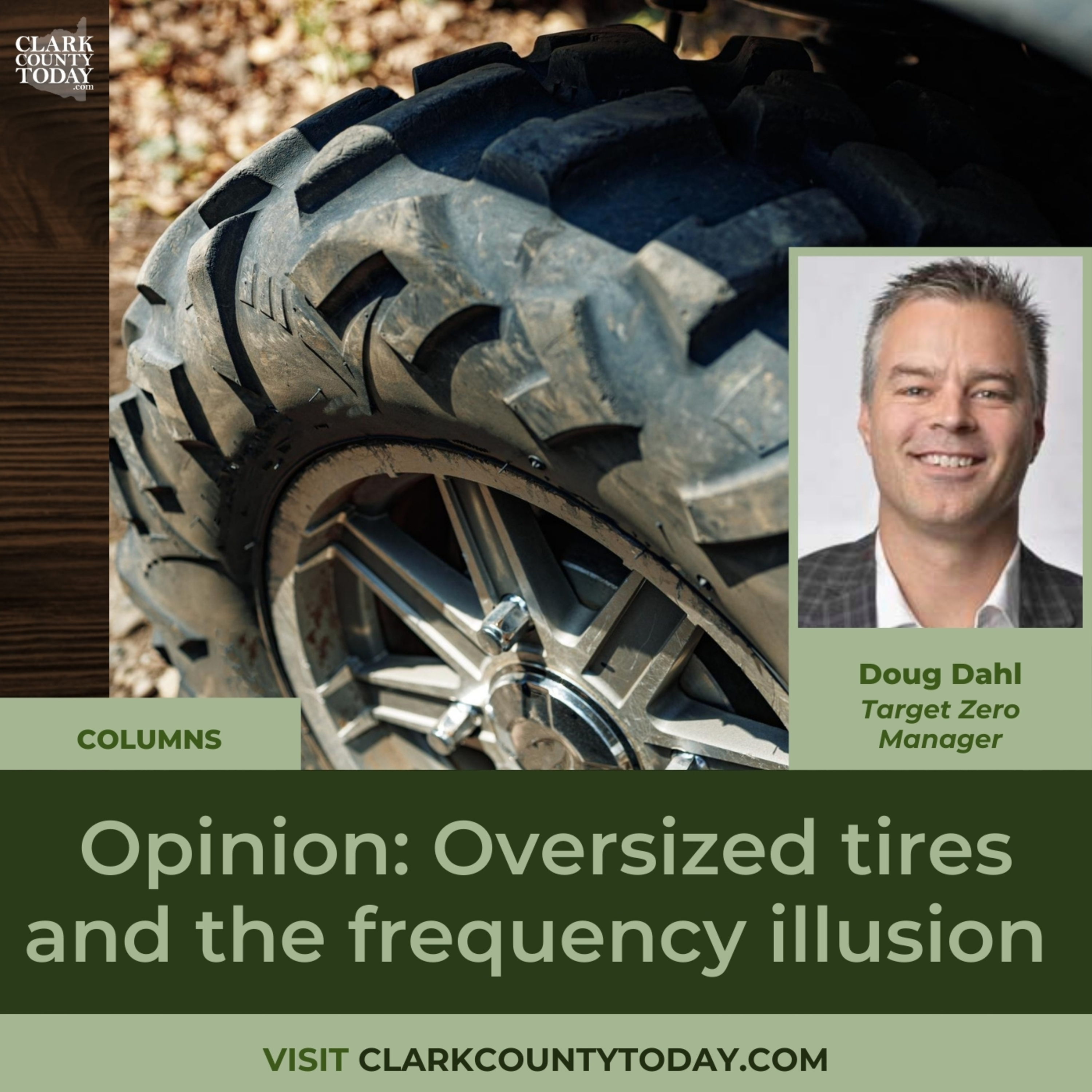 Opinion: Oversized tires and the frequency illusion episode artwork