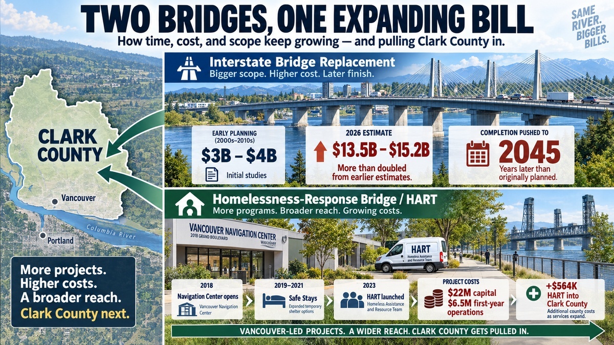 Opinion: Two bridges, one expanding bill