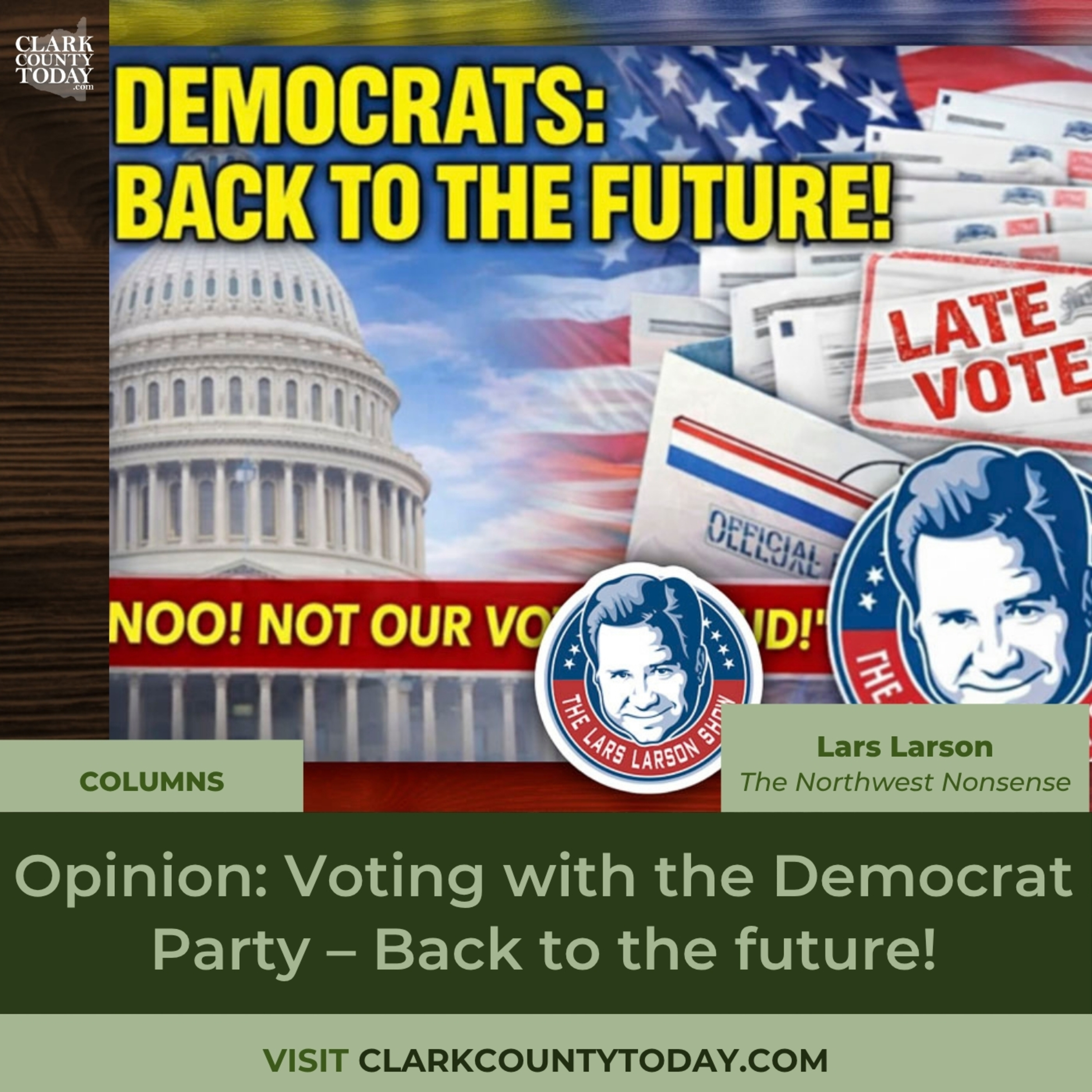Lars Larson: Is Mail Voting Taking Elections Backwards? episode artwork