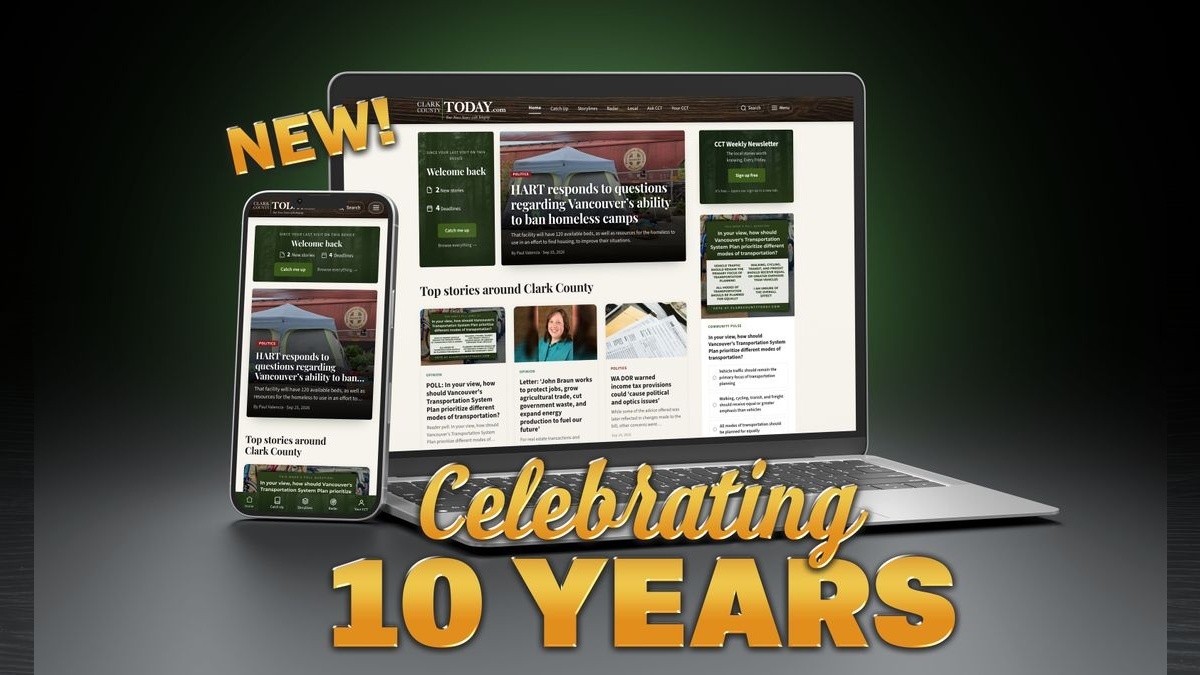 Opinion: Clark County Today celebrates 10th anniversary with redesign