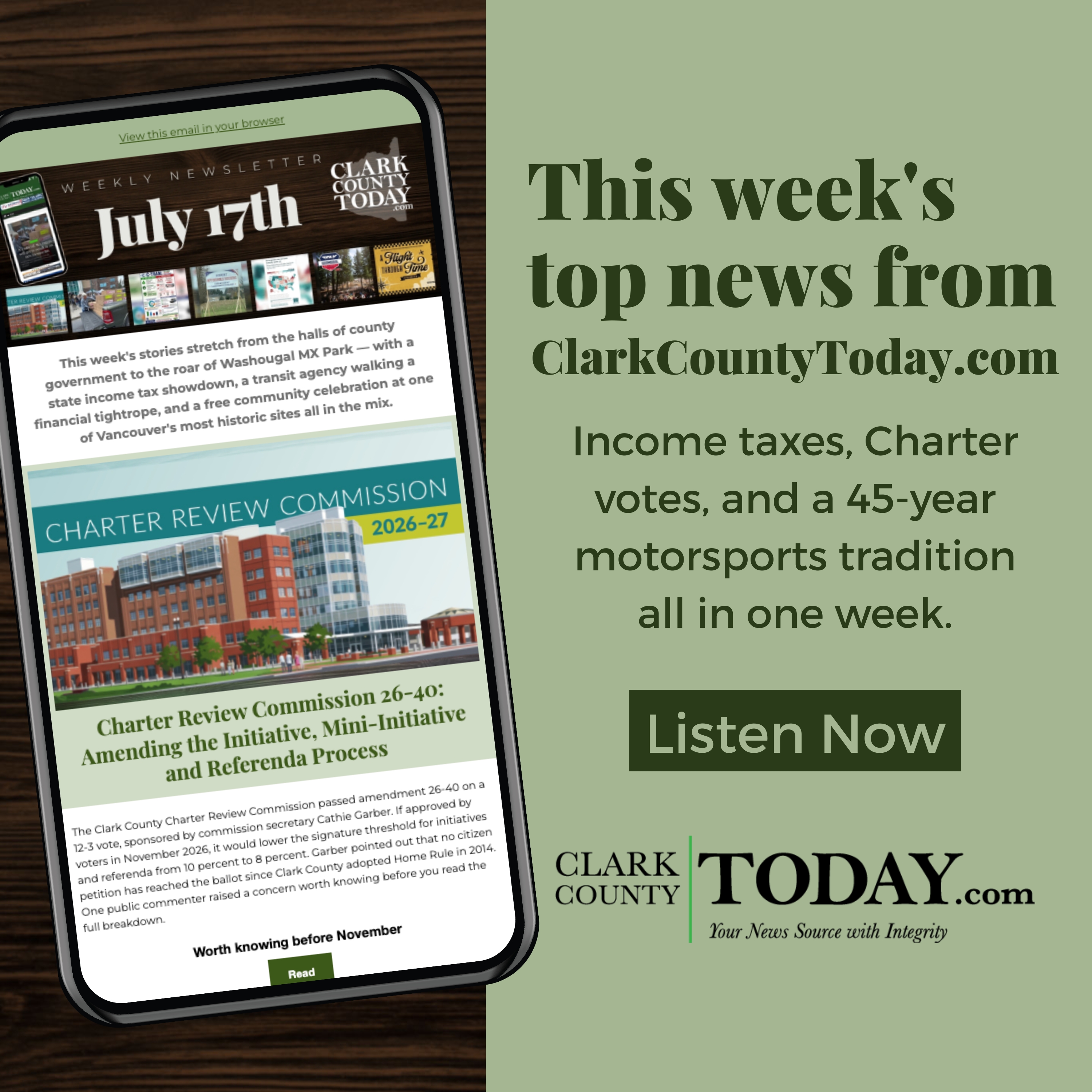 Clark County Weekly: Ballot, Motocross & Pearson Field episode artwork