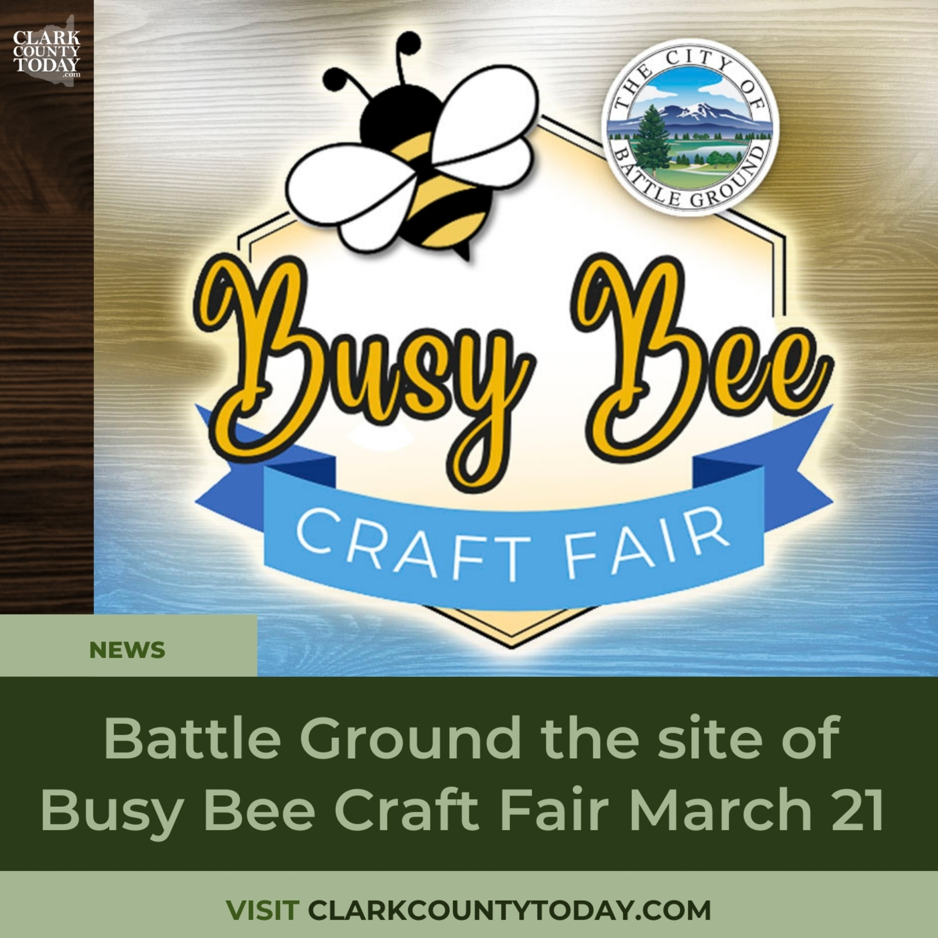 Busy Bee Craft Fair Coming to Battle Ground March 21 episode artwork