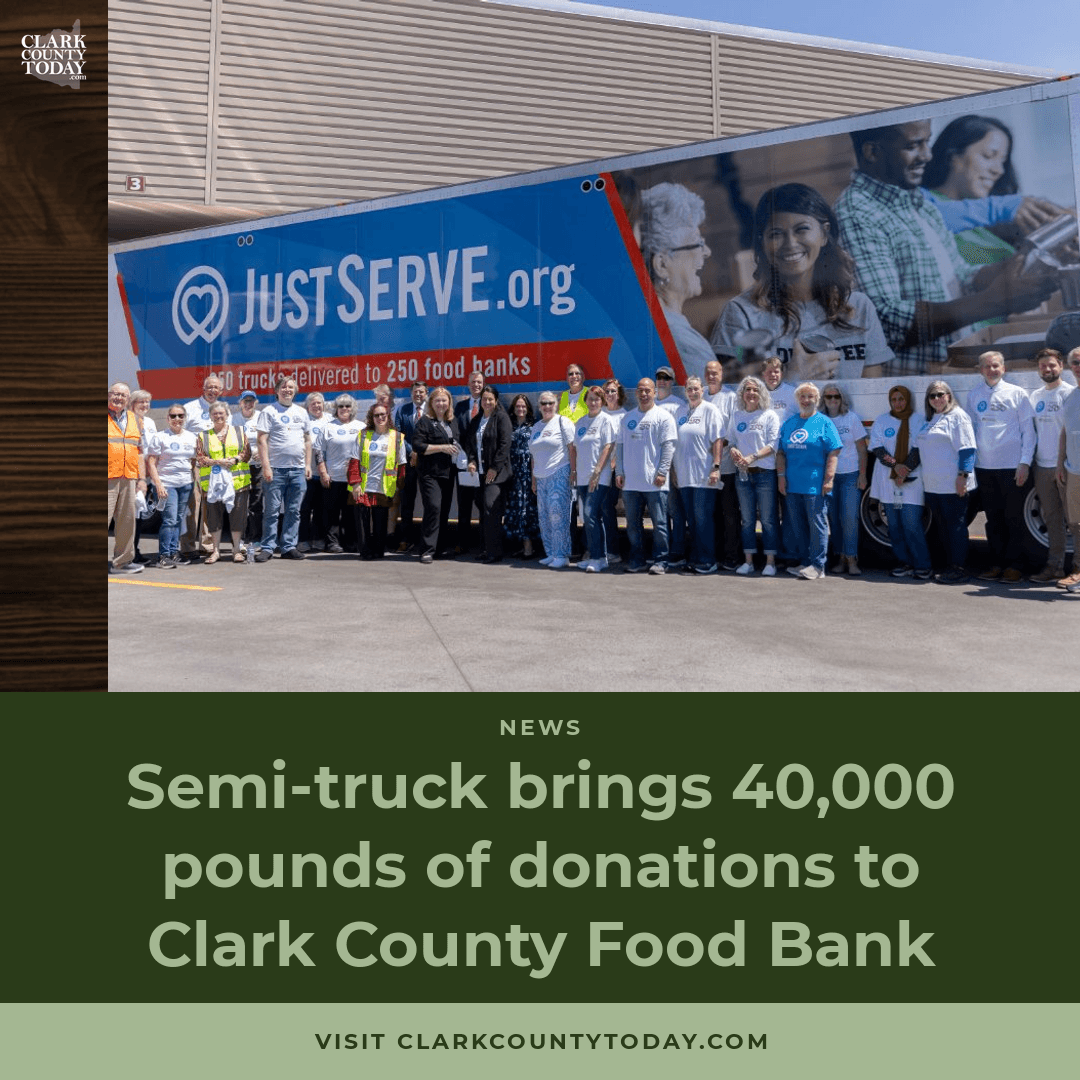 40,000 Pounds Delivered to Clark County Food Bank