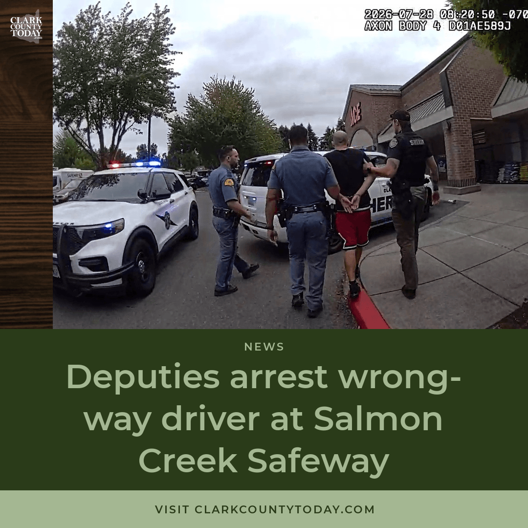 Wrong-Way Driver Arrested After I-5 Scare in Clark County episode artwork