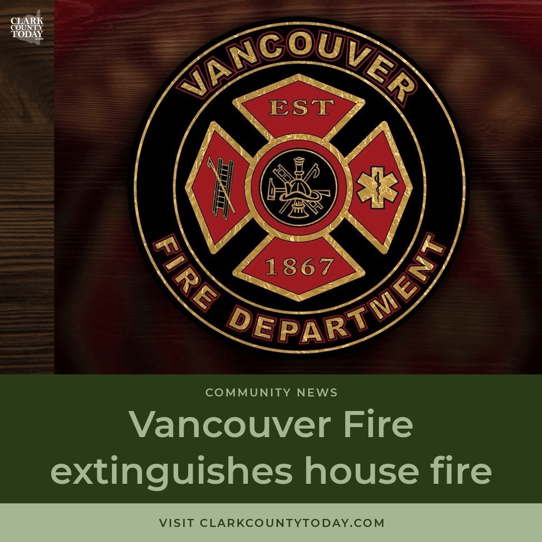 Vancouver Fire Rescues Dogs from NE 102nd Court House Fire