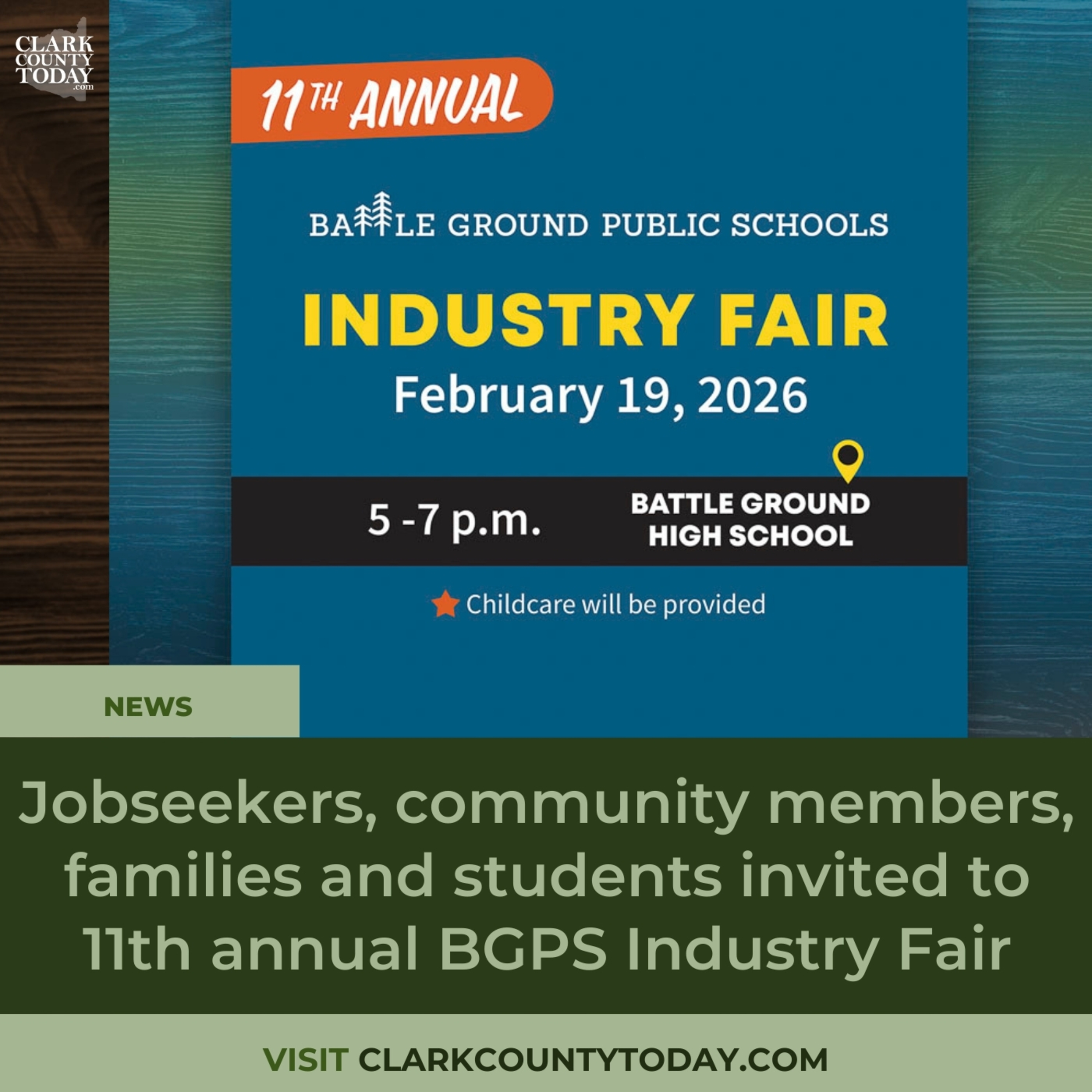 Jobseekers, community members, families and students invited to 11th annual BGPS Industry Fair episode artwork