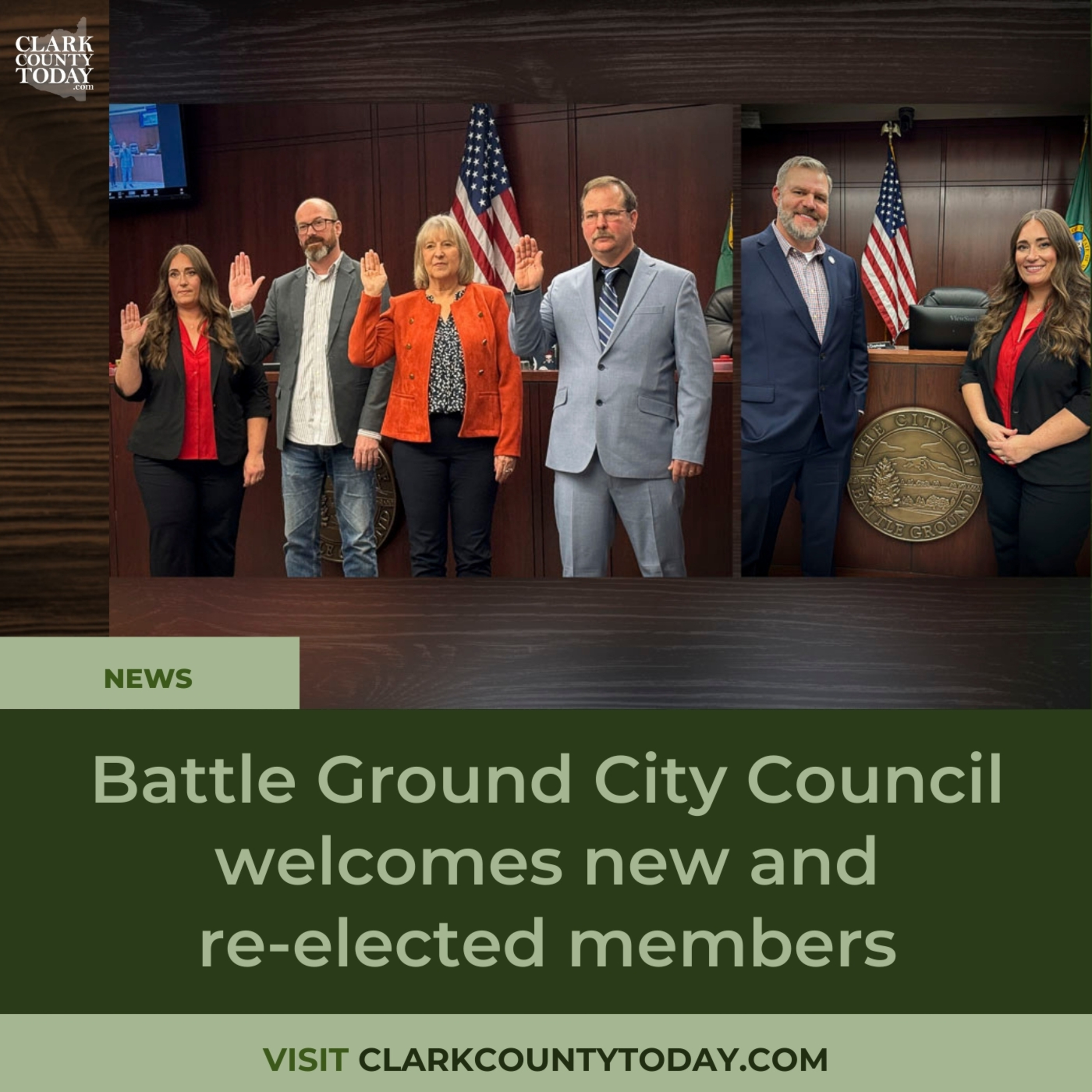 Battle Ground City Council welcomes new and re-elected members episode artwork