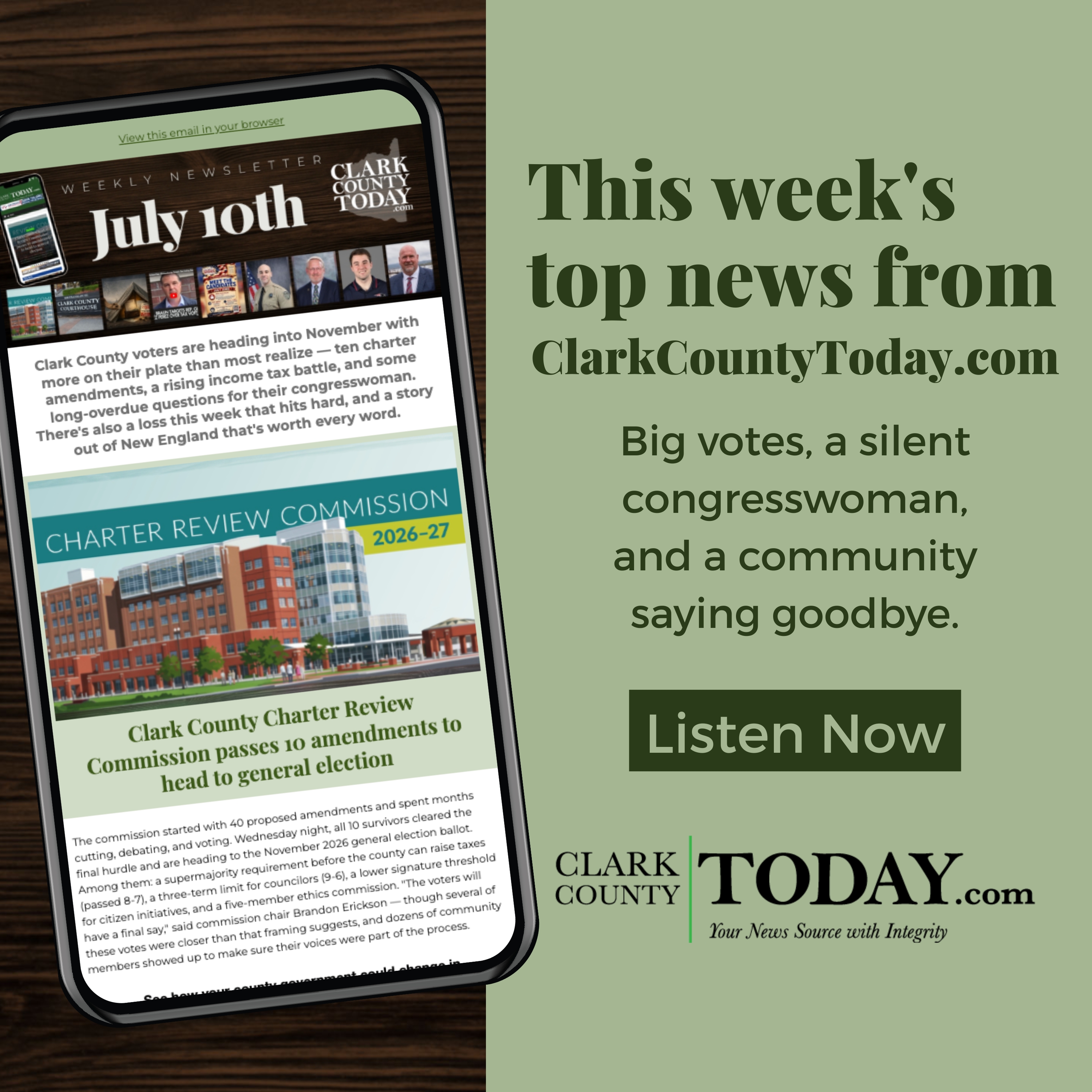Clark County Weekly: Charters, Taxes & Community episode artwork