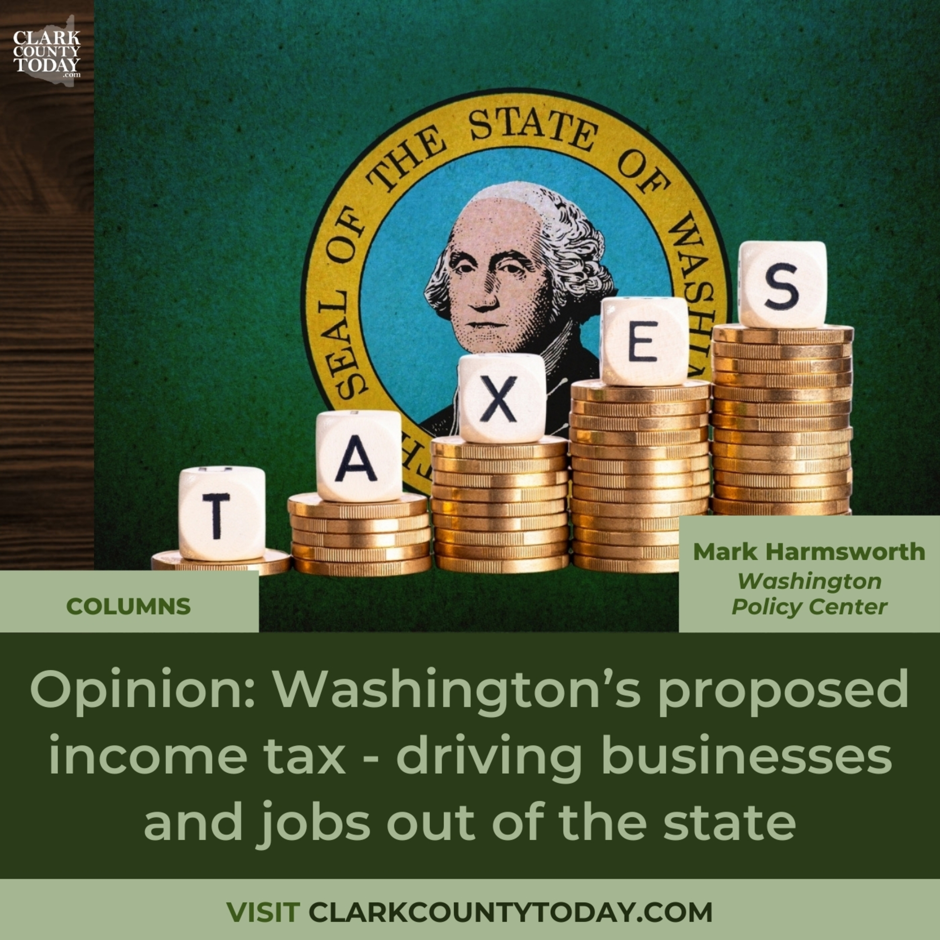 Opinion: Washington’s proposed income tax - driving businesses and jobs out of the state episode artwork