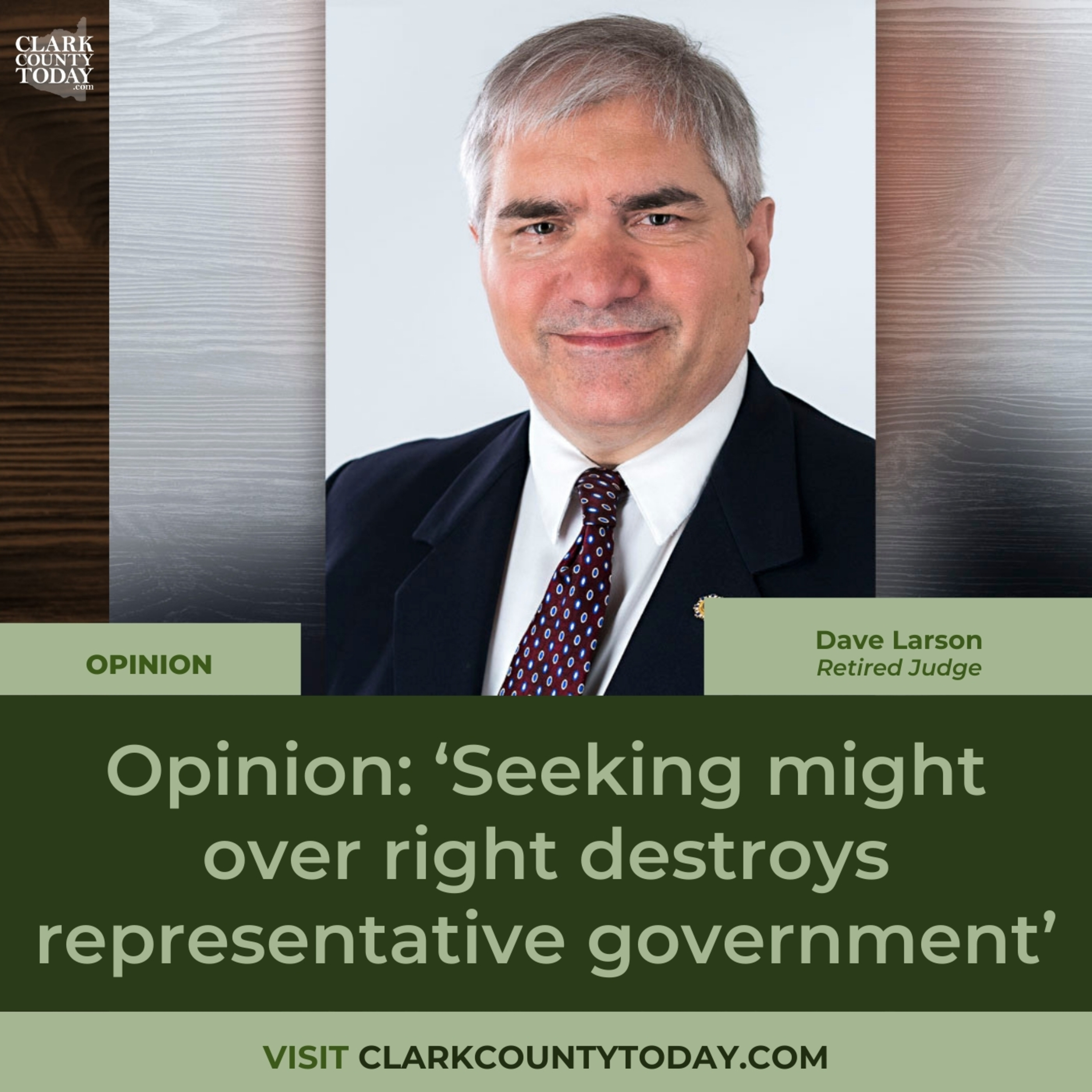 Opinion: ‘Seeking might over right destroys representative government’ episode artwork