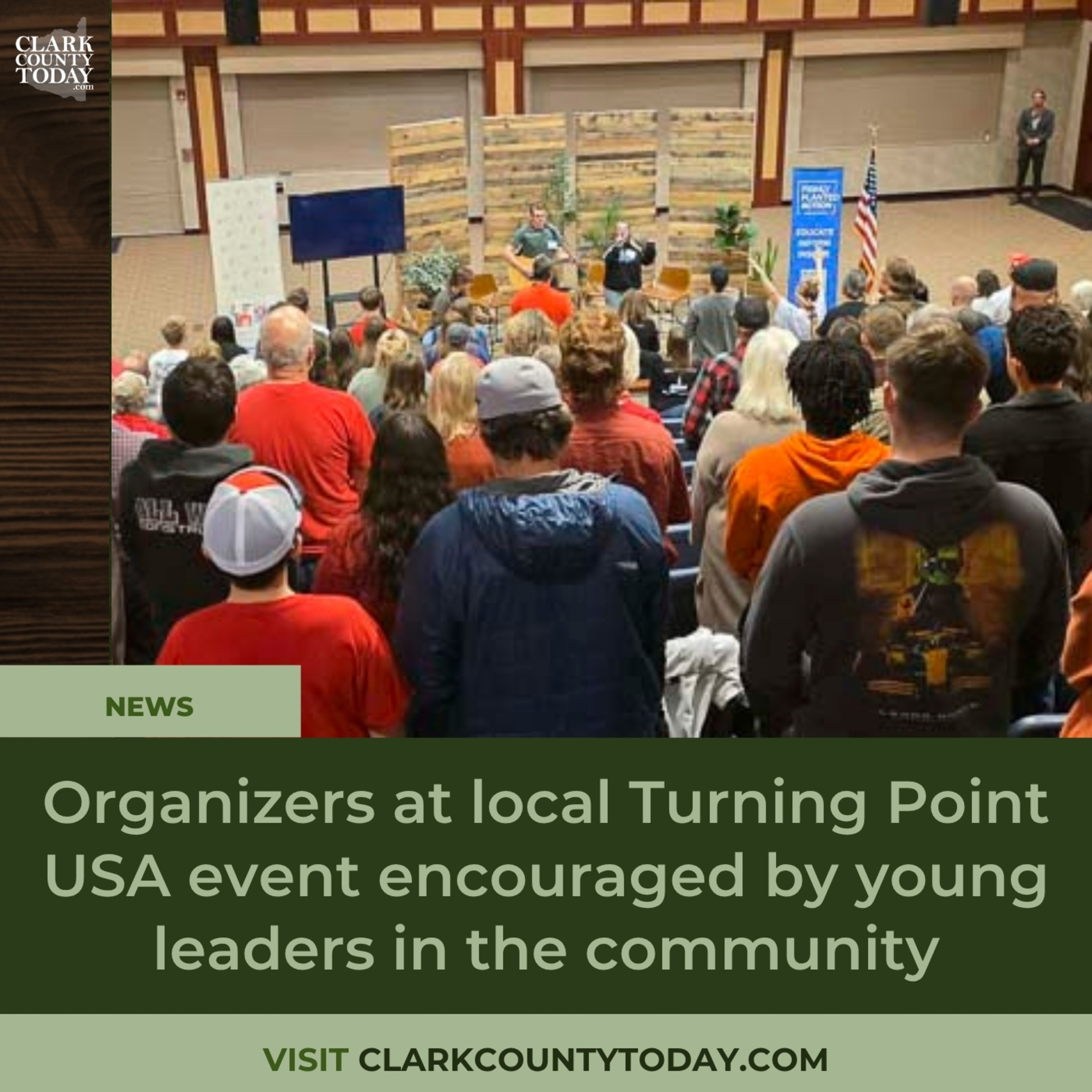Organizers at local Turning Point USA event encouraged by young leaders in the community