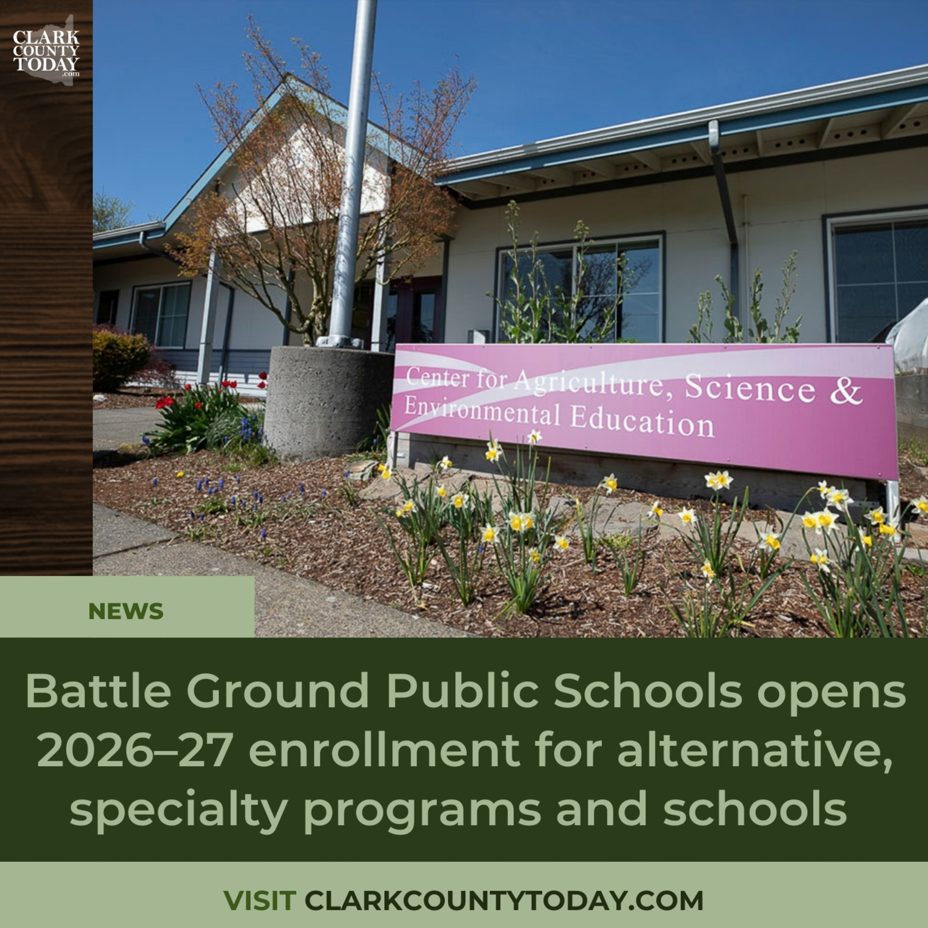 Battle Ground Public Schools opens 2026–27 enrollment for alternative, specialty programs and schools episode artwork