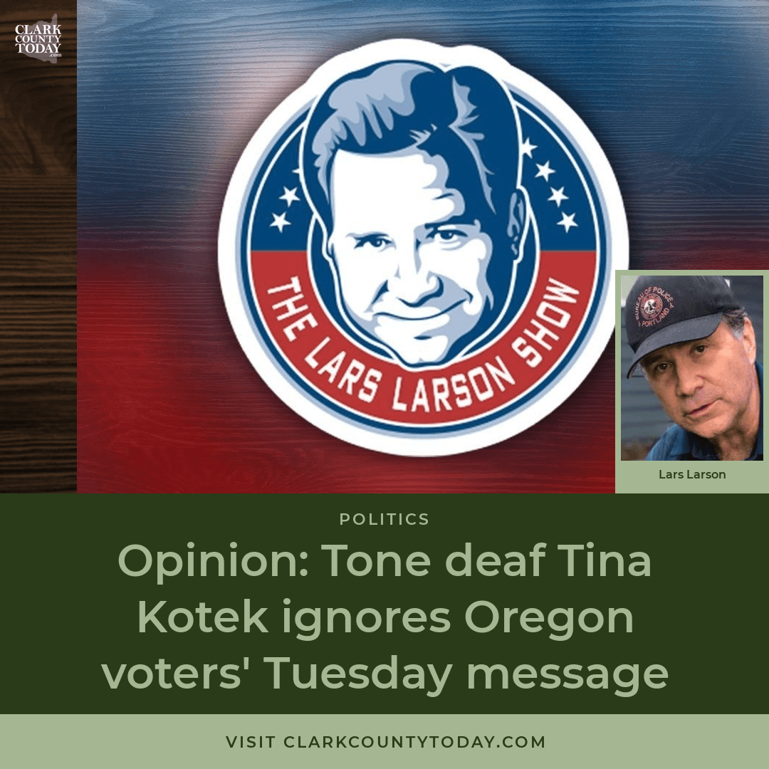 Lars Larson: Kotek Blames Trump After 83–17 Tax Defeat episode artwork