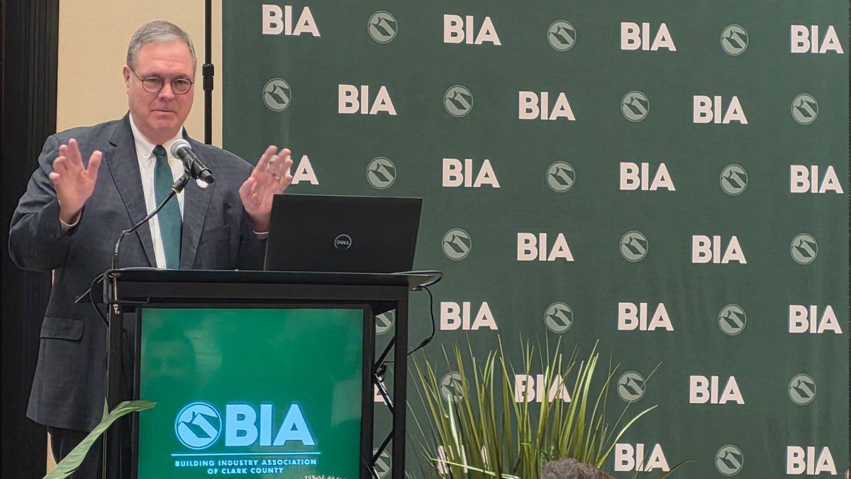 Lt. Governor shares his ideas on fixing housing shortage to members of BIA of Clark County