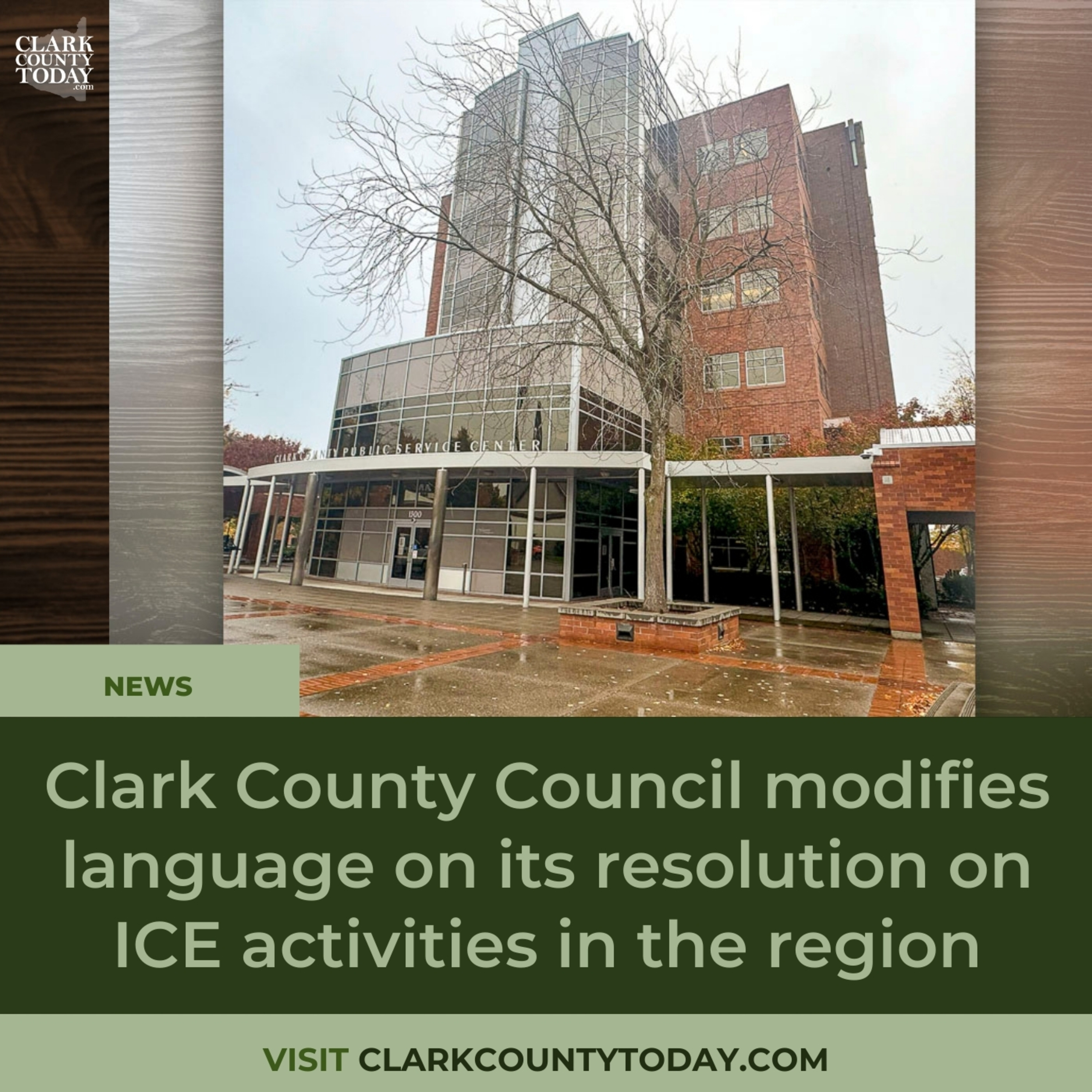 Clark County Council modifies language on its resolution on ICE activities in the region episode artwork