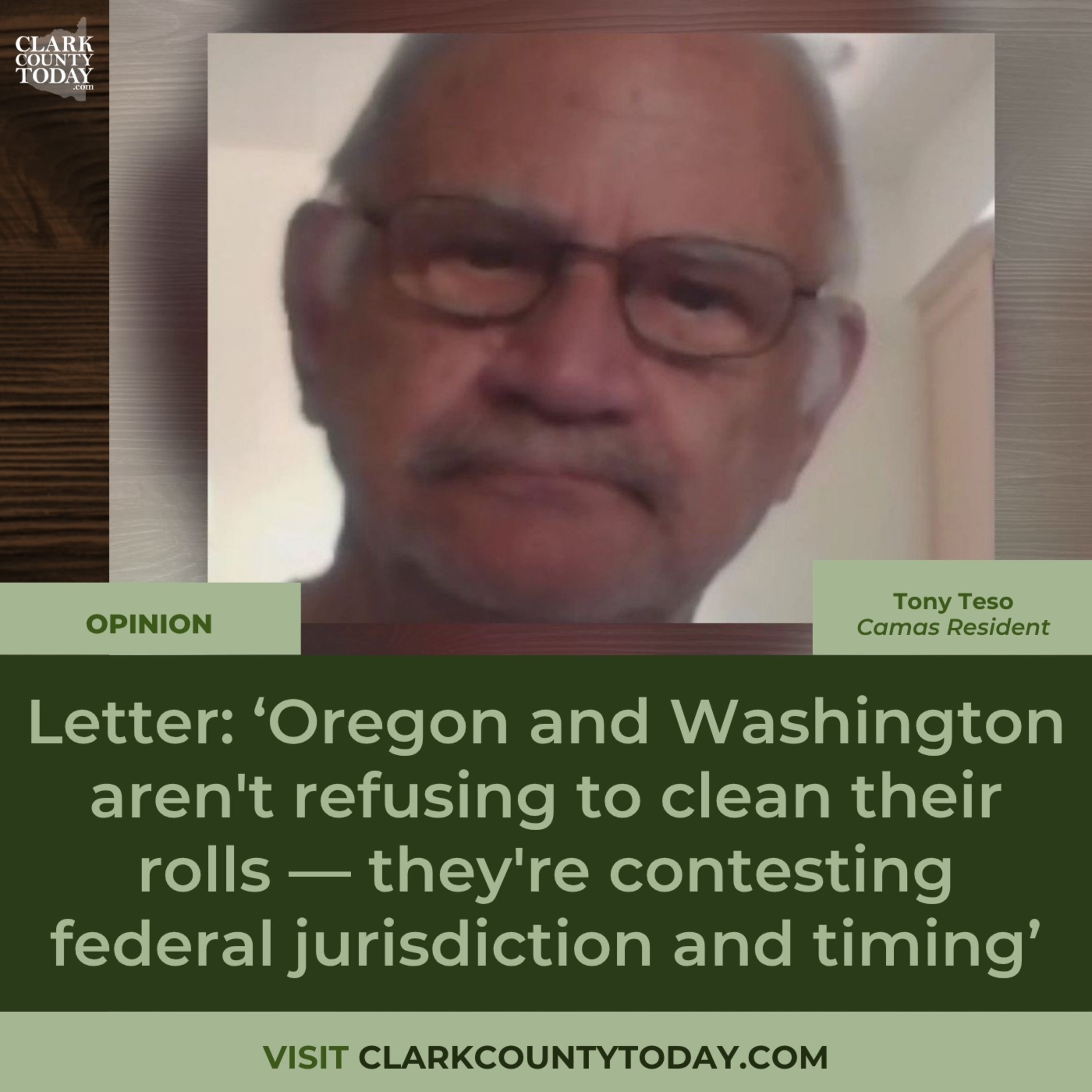 Camas Resident Challenges Voter Fraud Claims in Letter Response episode artwork