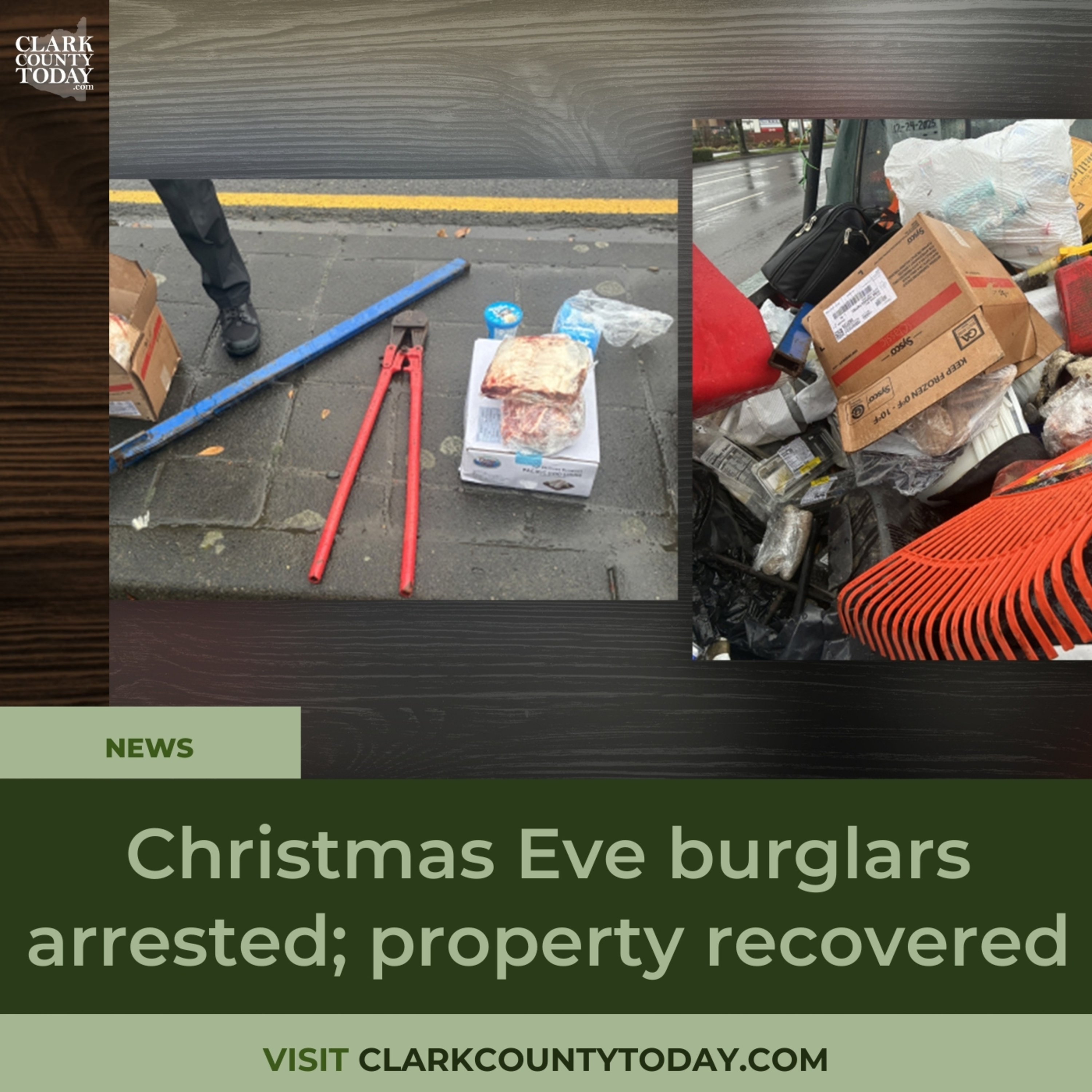Christmas Eve burglars arrested; property recovered episode artwork