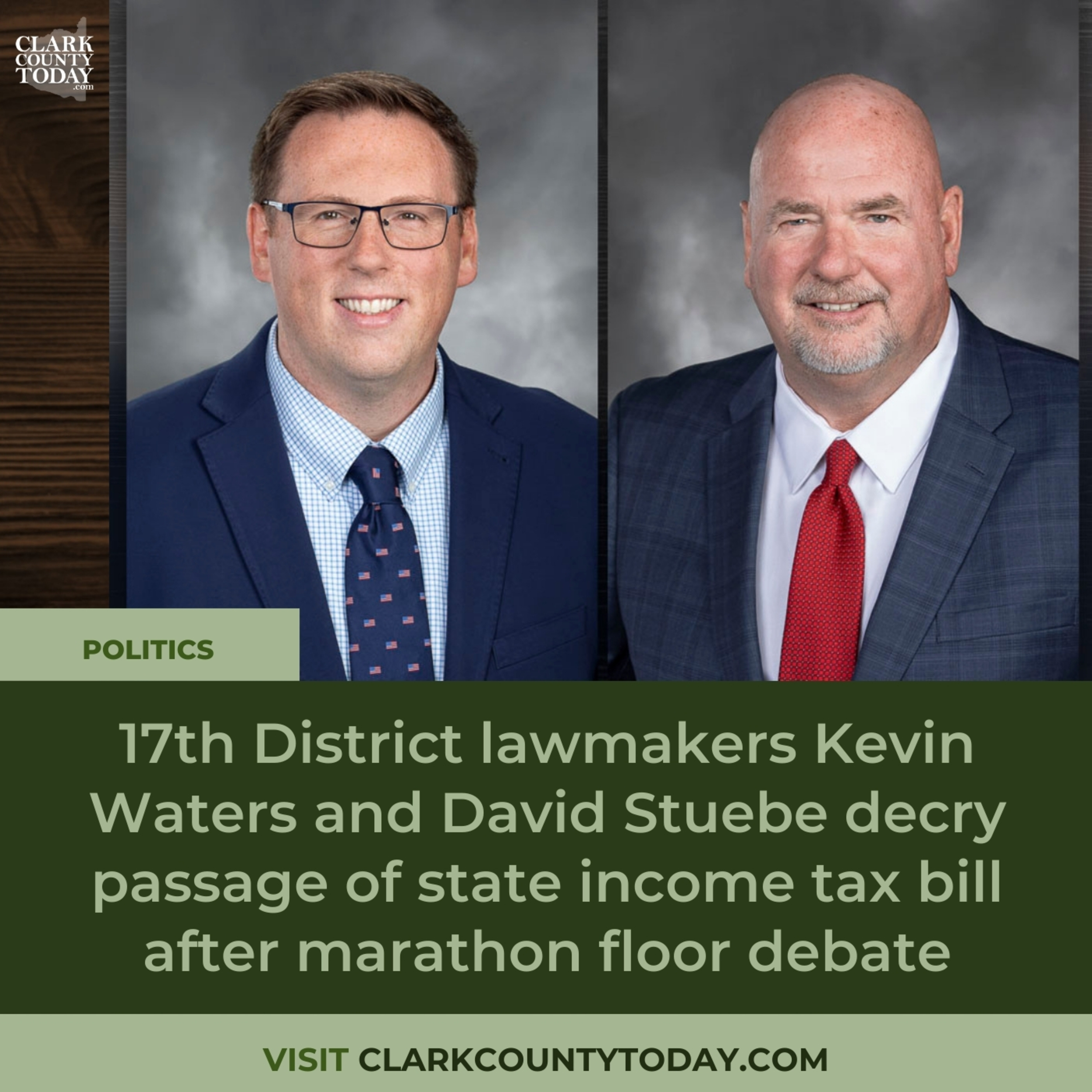 Waters and Stuebe blast new Washington state income tax bill episode artwork