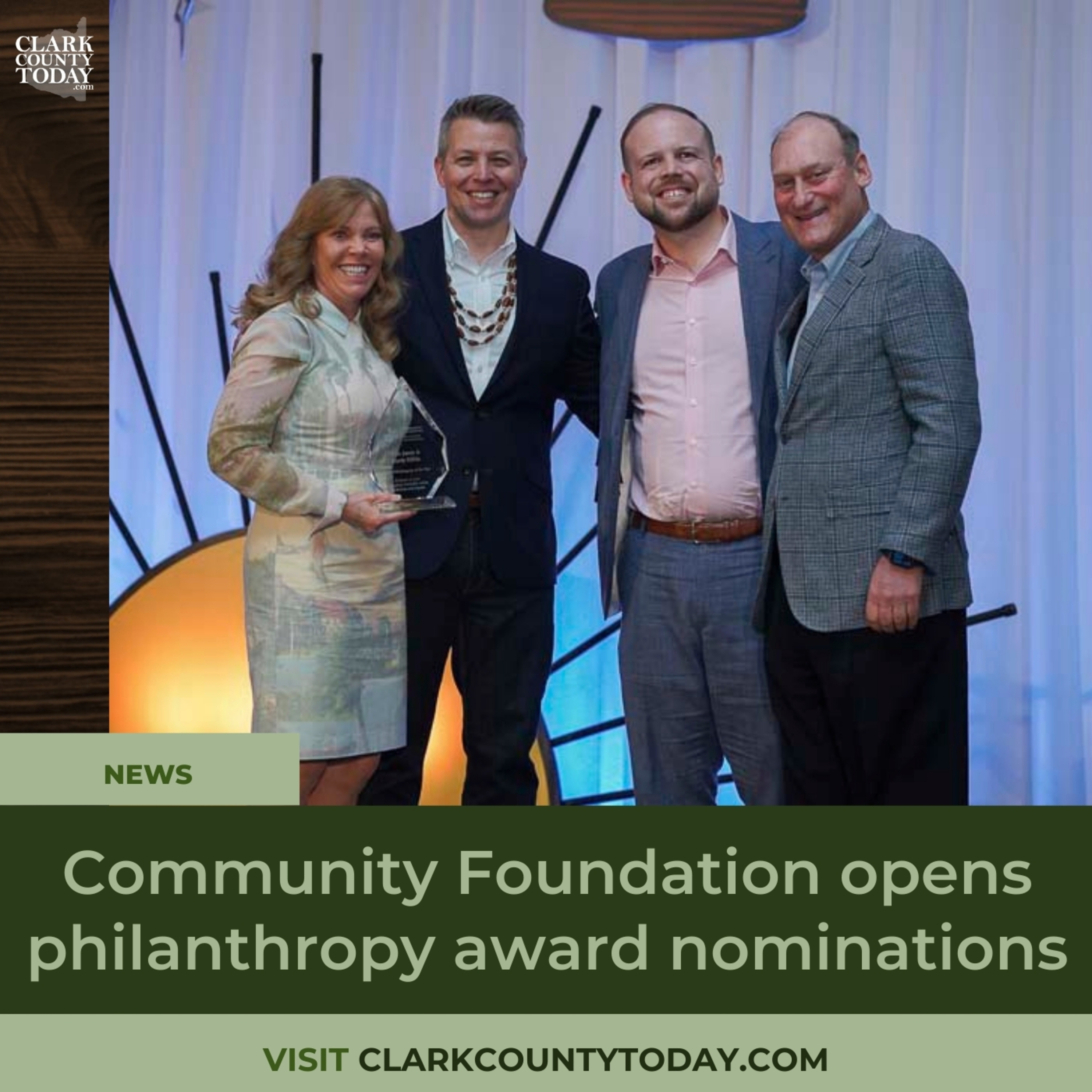 Community Foundation opens philanthropy award nominations episode artwork