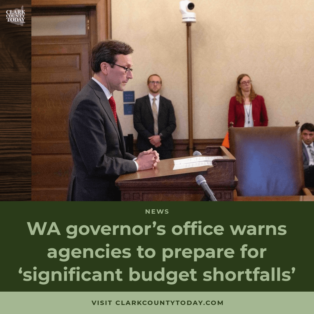 WA Agencies Warned: Brace for Major Budget Shortfalls